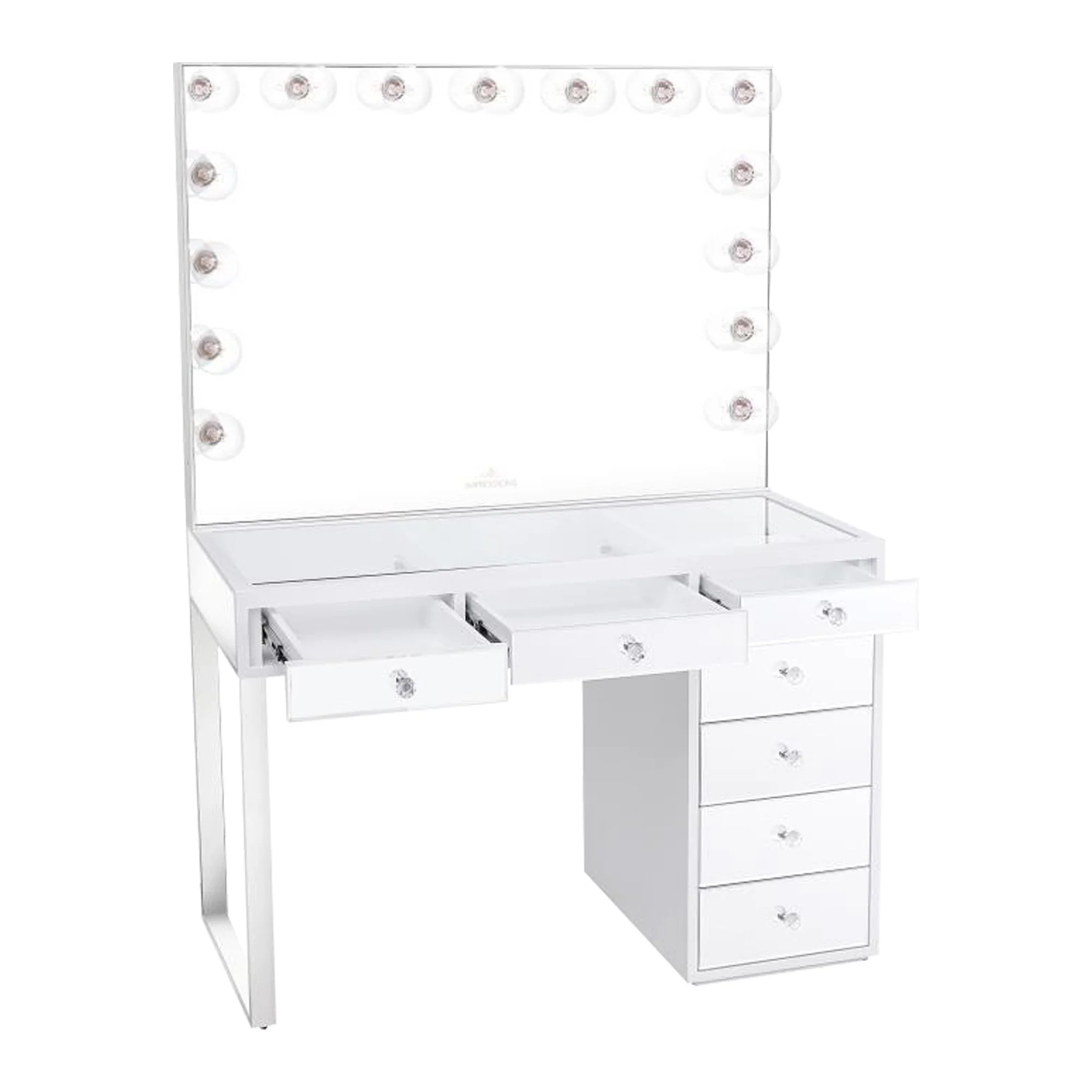 Mini SlayStation® Kylie 1.0 Vanity Table + Vanity Mirror Bundle - Image 6