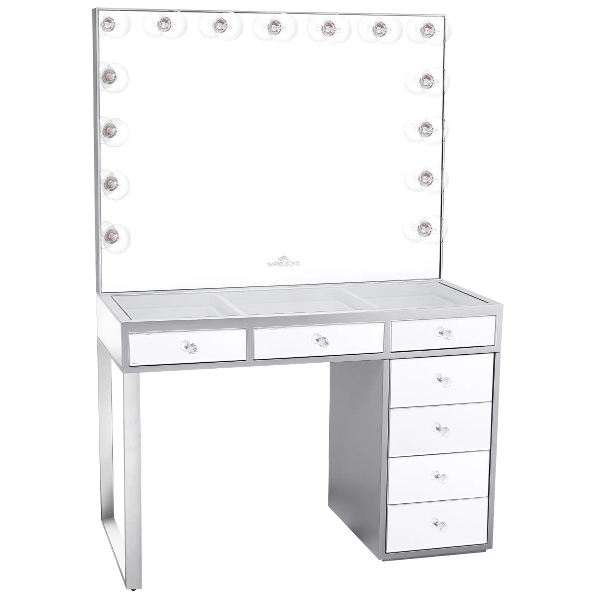 Mini SlayStation® Kylie 1.0 Vanity Table + Vanity Mirror Bundle - Image 7