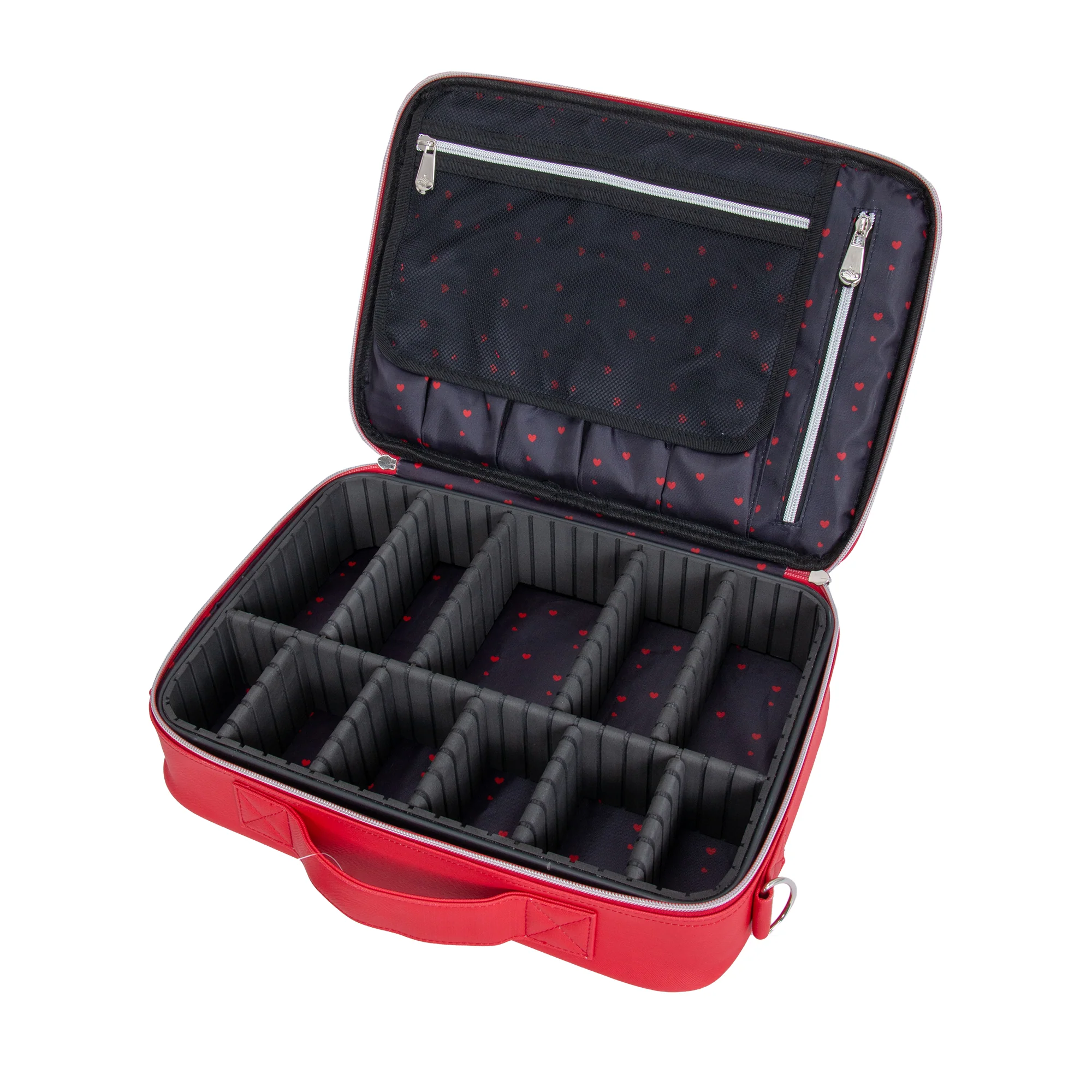 Minnie and Mickey Makeup Carry Case with Adjustable Dividers - Image 3