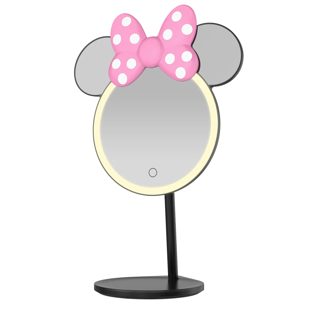 Minnie Mouse Bowtiful LED Tabletop Makeup Mirror - Image 3