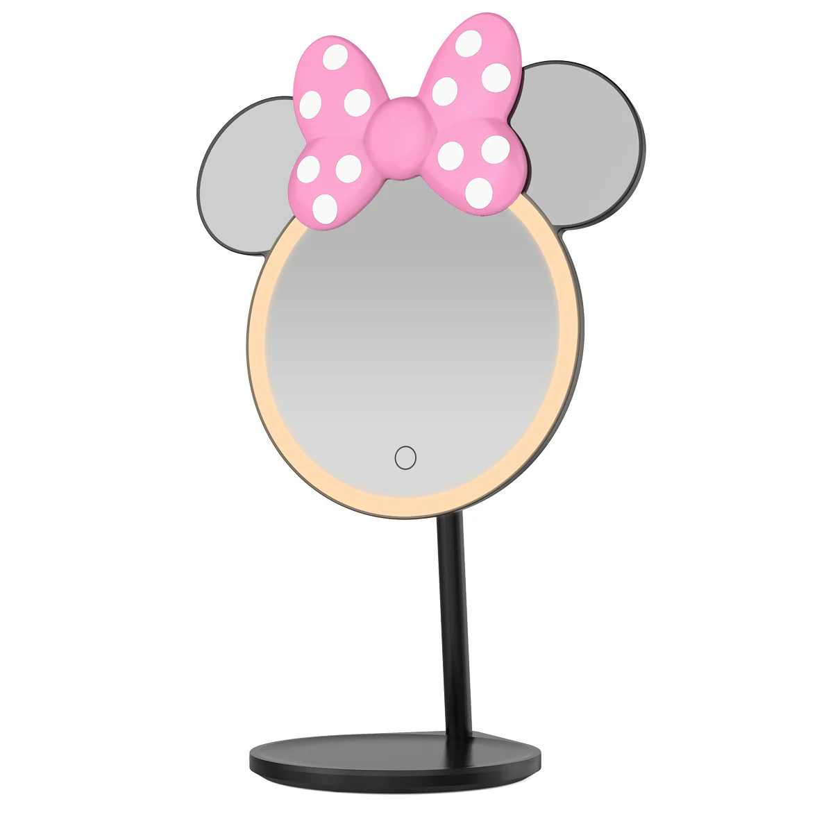 Minnie Mouse Bowtiful LED Tabletop Makeup Mirror - Image 4