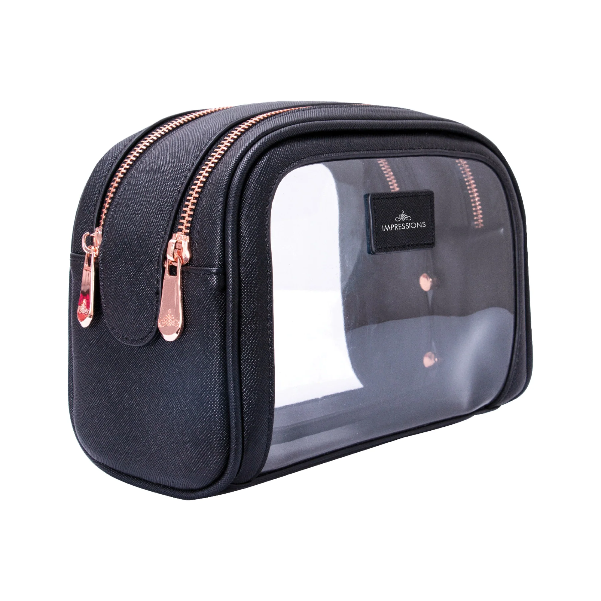 Monaco Double Zipper Cosmetic Case - Image 2