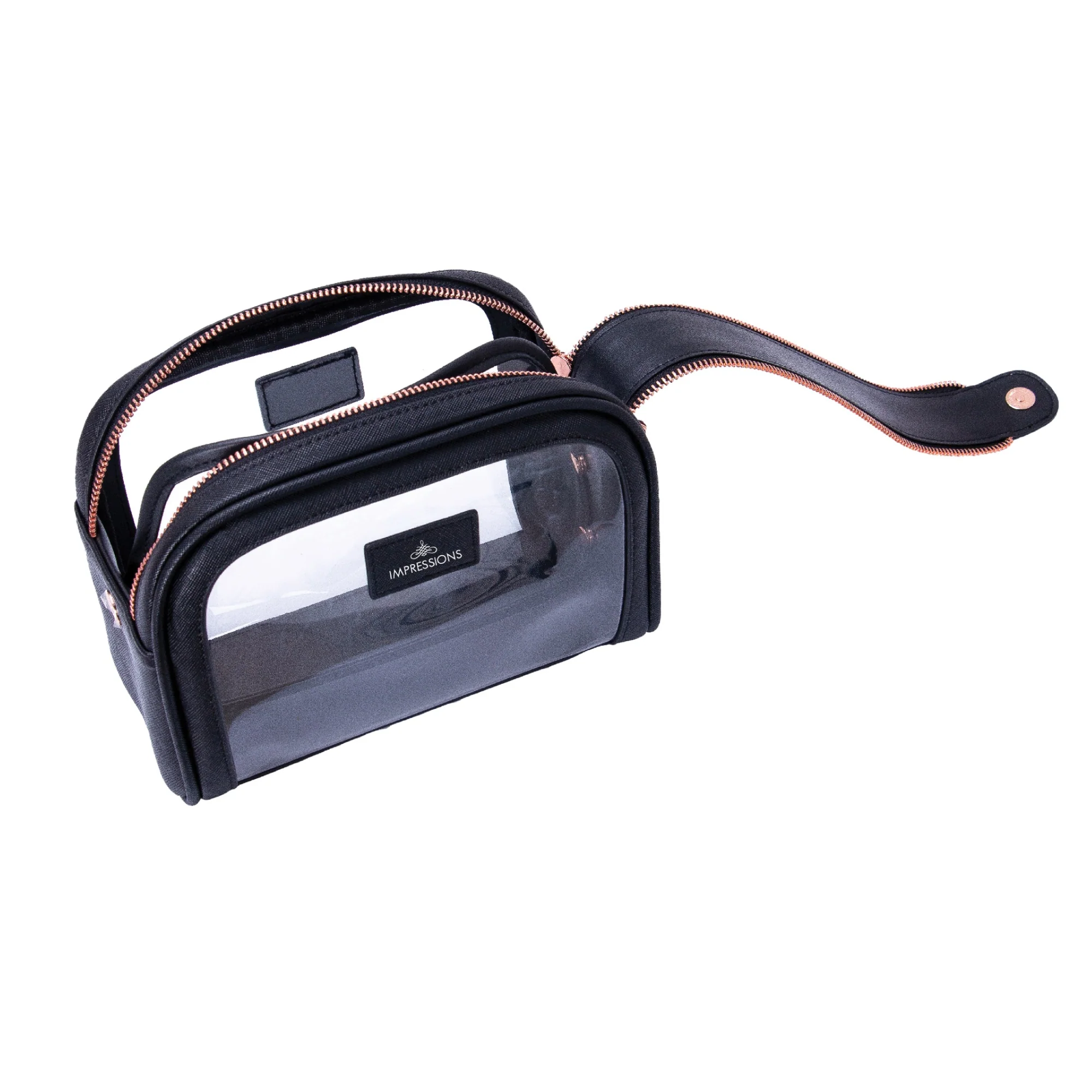 Monaco Double Zipper Cosmetic Case - Image 3
