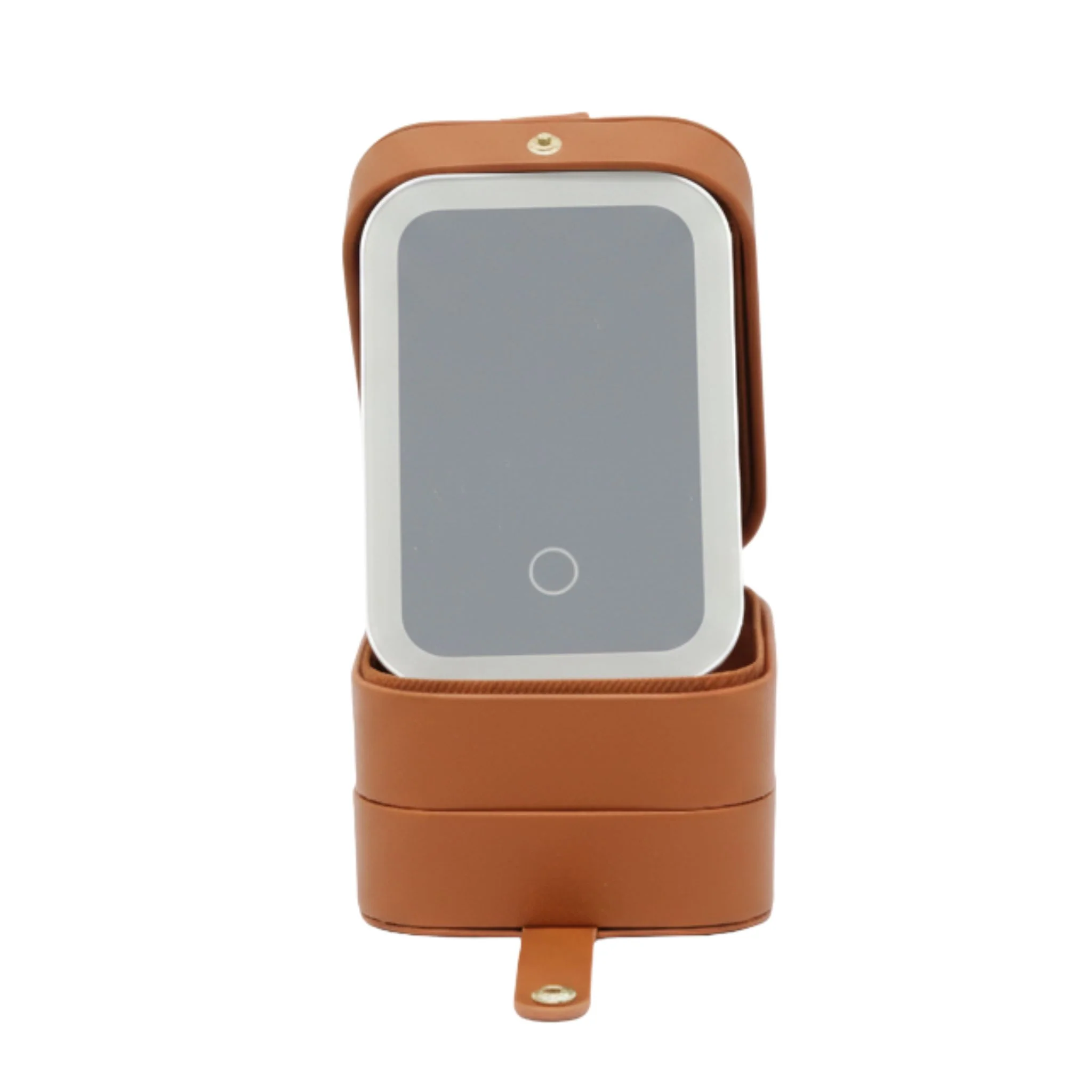 Montreaux Double Layer Jewelry Travel Case w/ LED Mirror - Image 8