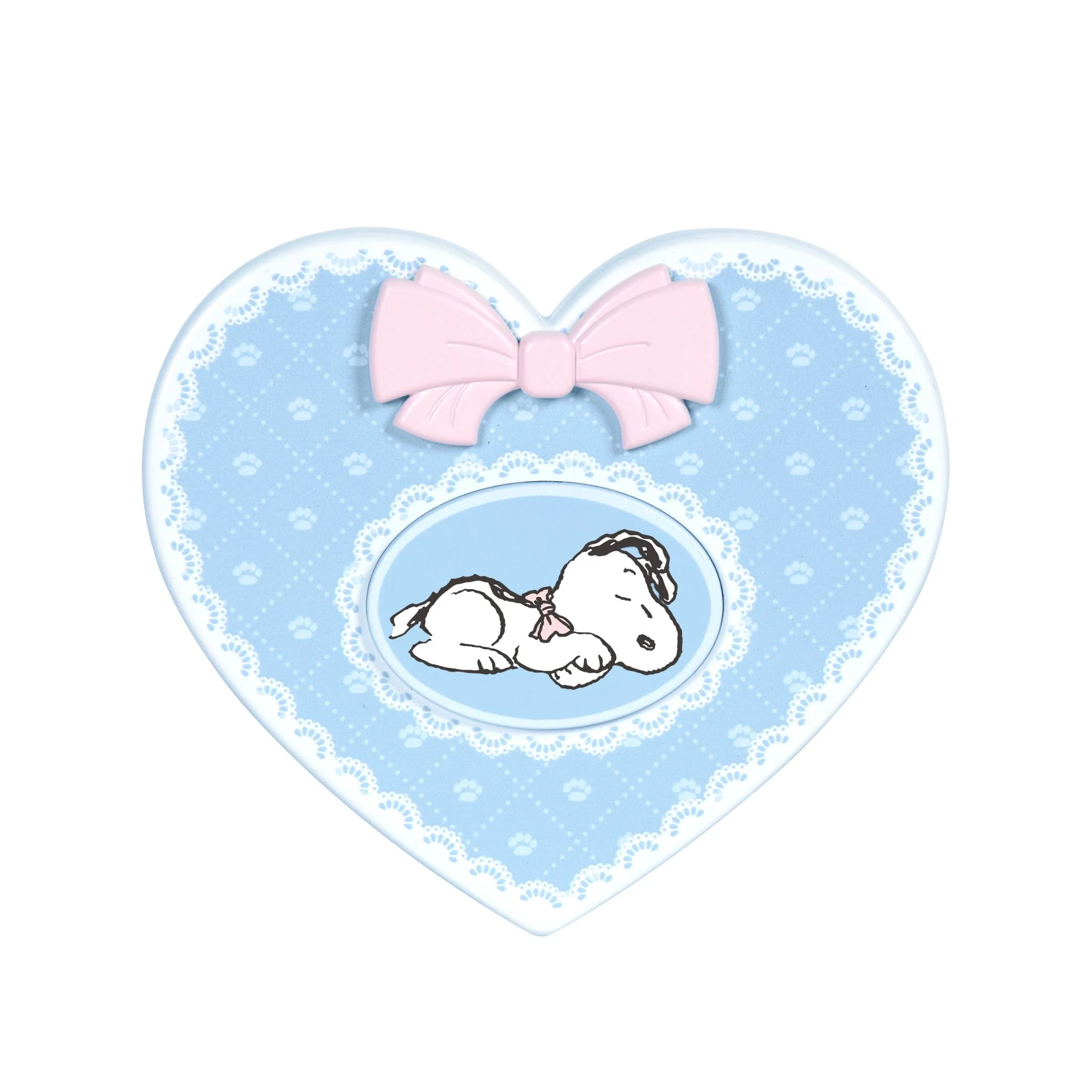 Peanuts™ Snoopy Heart Bow LED Compact Mirror - Image 4