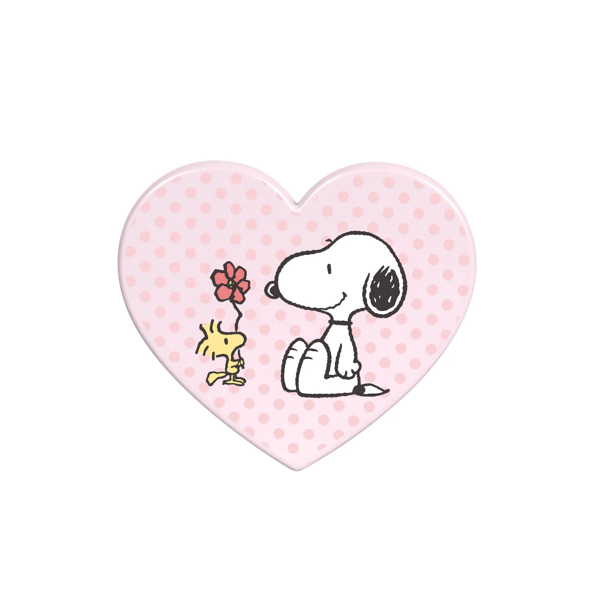 Peanuts™ Snoopy Swivel Heart Bow LED Compact Mirror - Image 3
