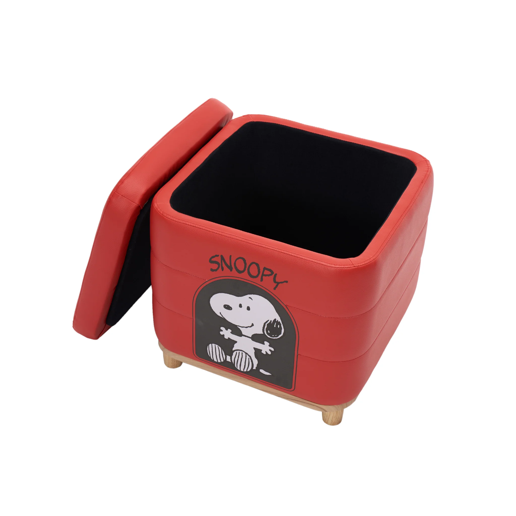 Peanuts™ Snoopy's House Storage Ottoman - Image 4