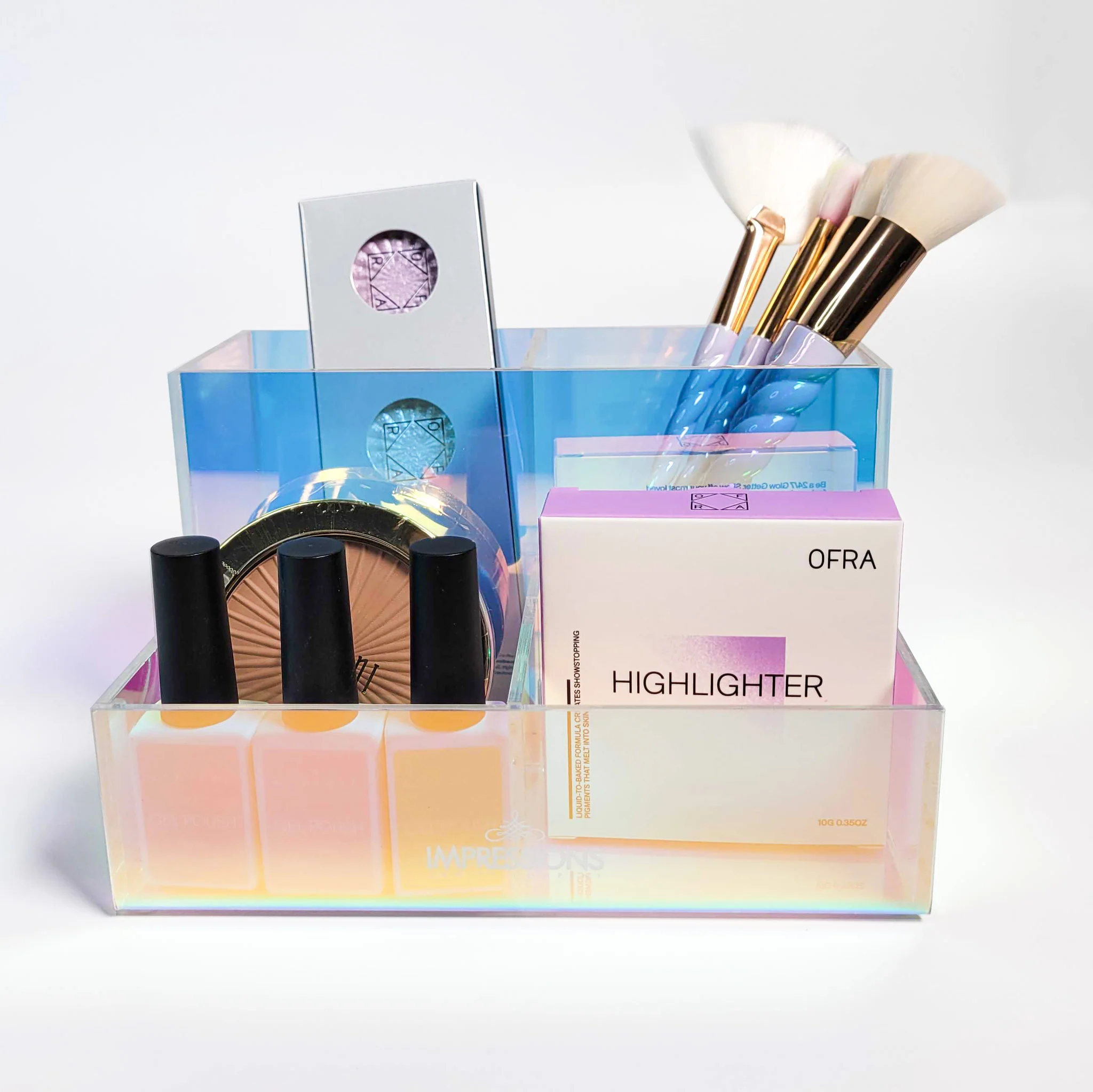 PRISMA MULTI-USE 4-COMPARTMENT ACRYLIC ORGANIZER - Image 3