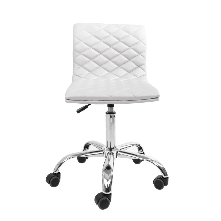 Eliza Diamond Quilted Vanity Chair - Image 7