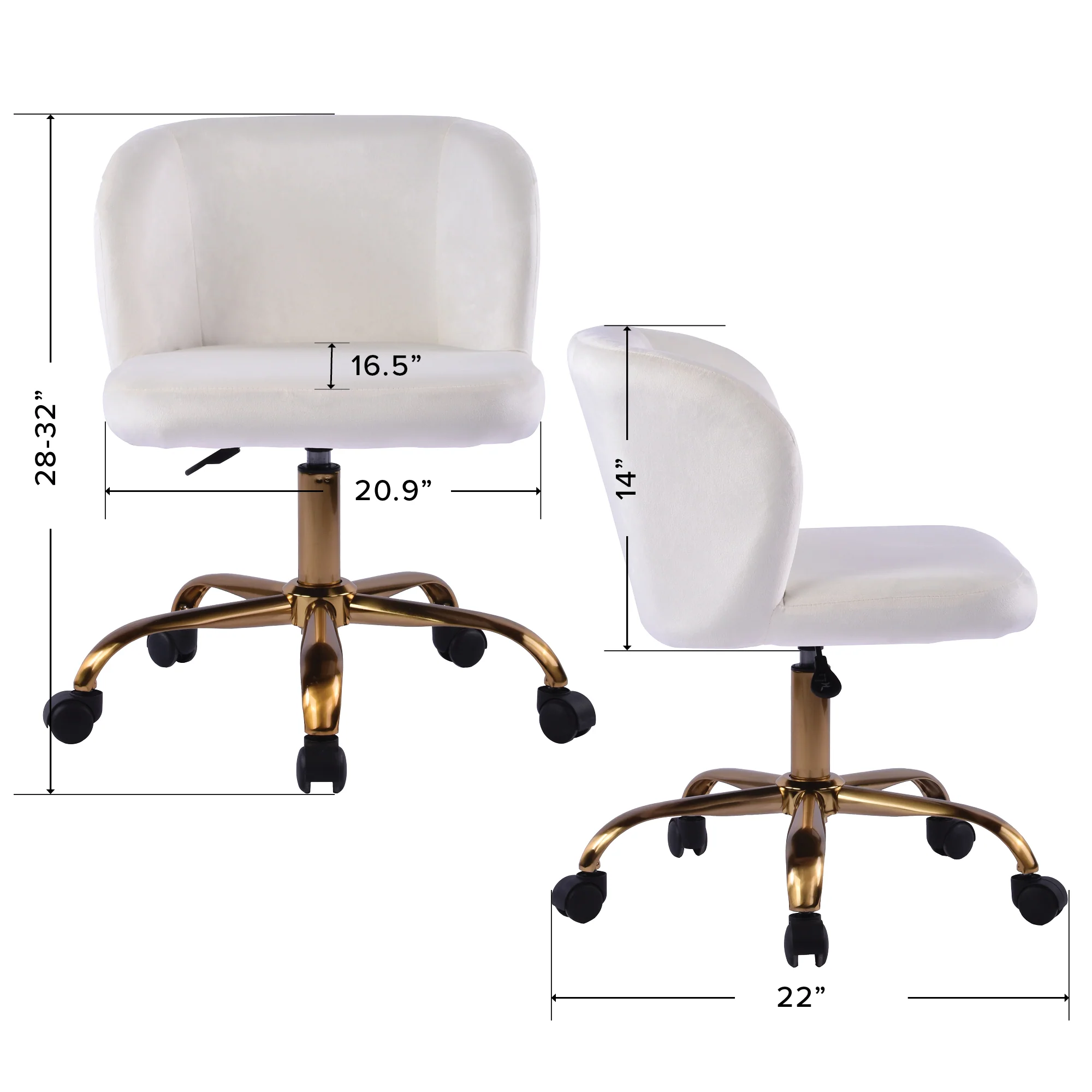 Rylee Swivel Vanity Chair - Image 10
