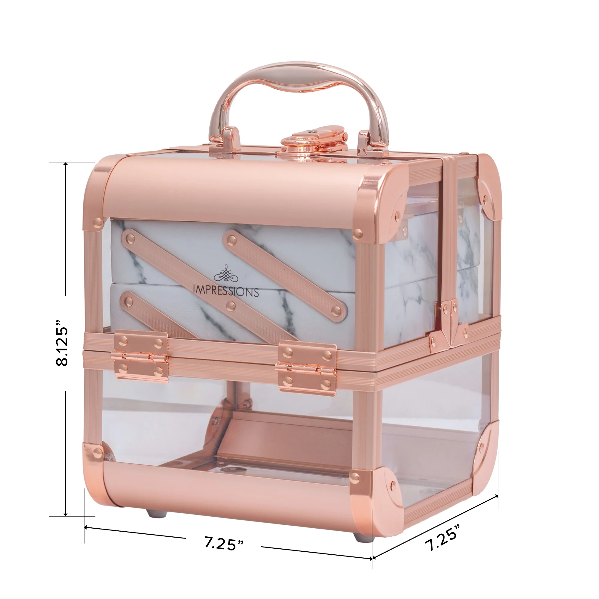 Savvy SlayCube® Makeup Travel Case with Mirror - Image 3