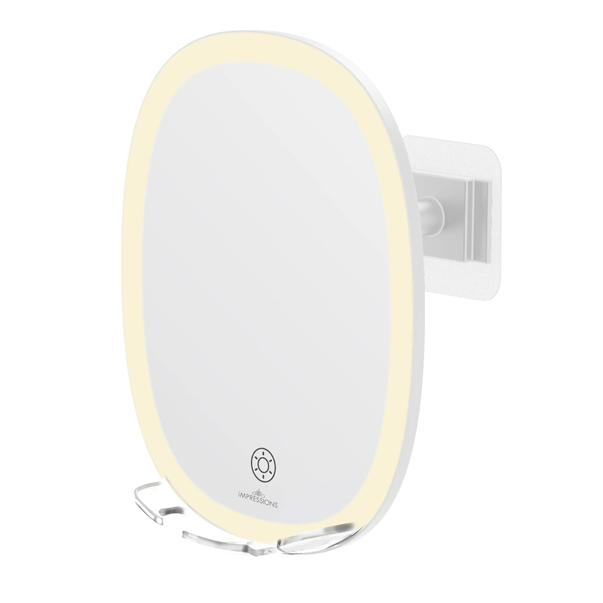 Scaped Tri-Tone LED Fogless Shaving Mirror - Image 12