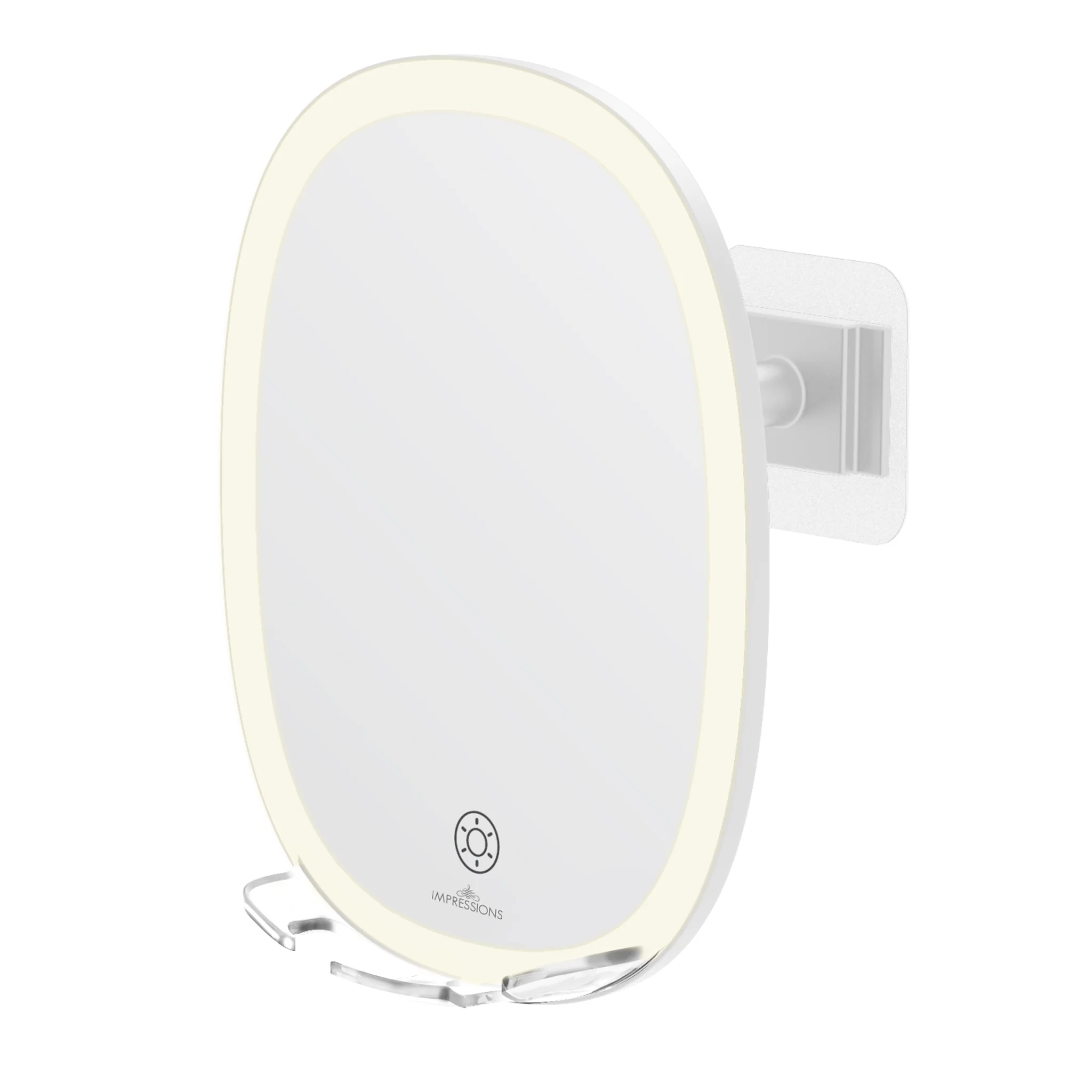 Scaped Tri-Tone LED Fogless Shaving Mirror - Image 13