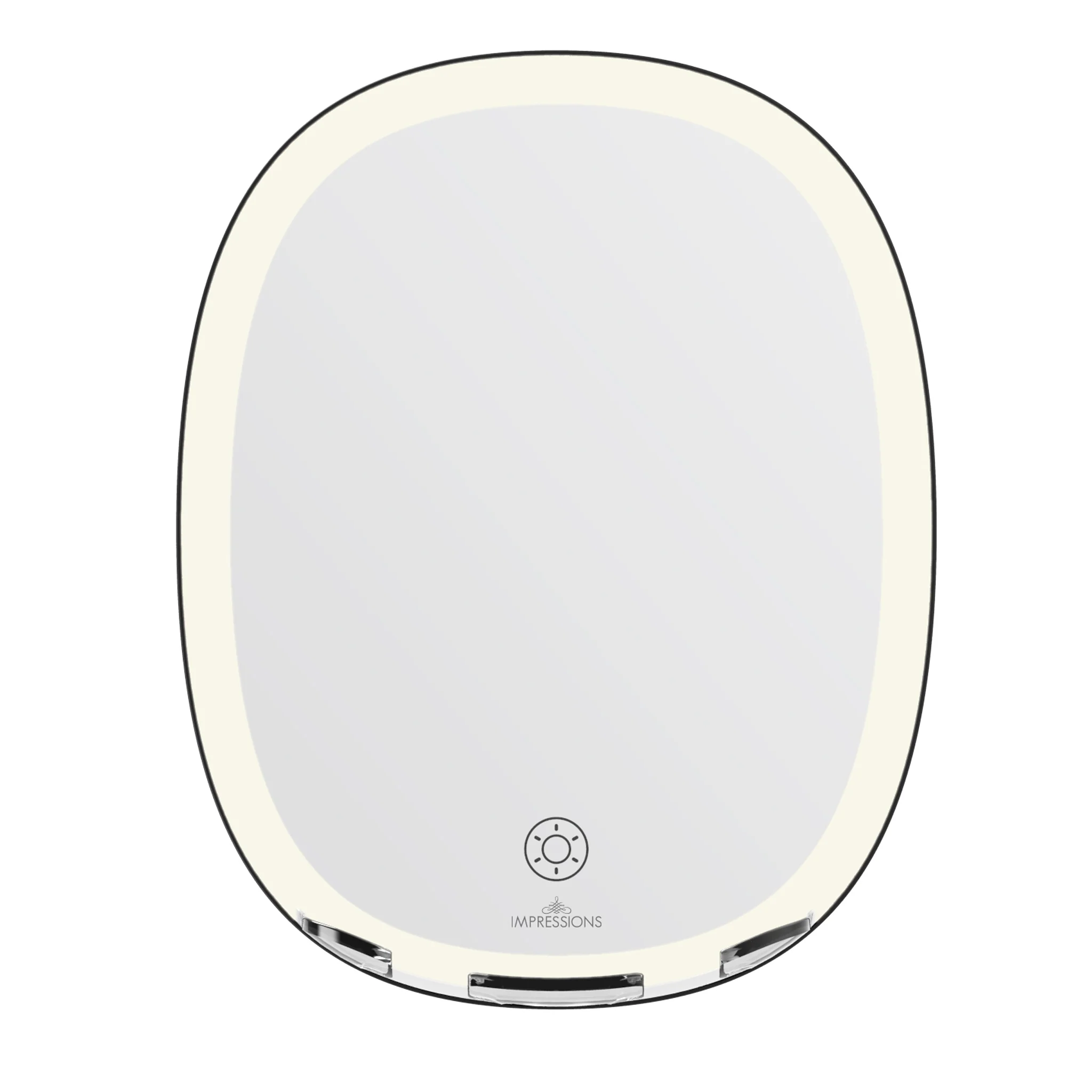 Scaped Tri-Tone LED Fogless Shaving Mirror - Image 4