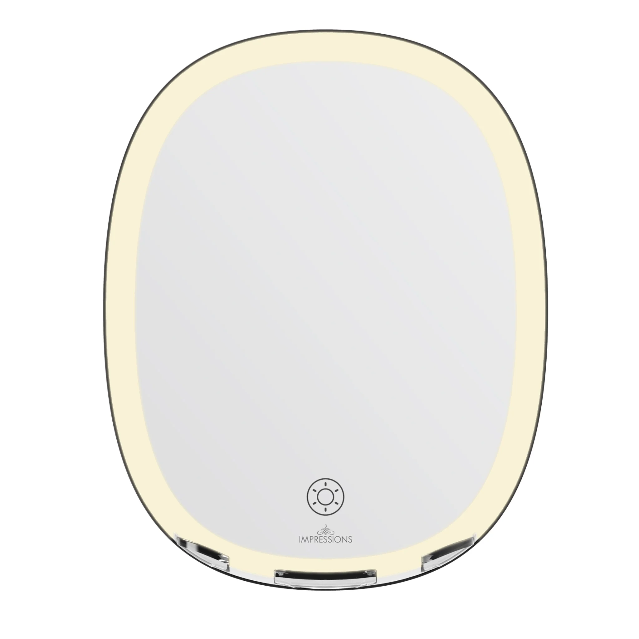Scaped Tri-Tone LED Fogless Shaving Mirror - Image 9