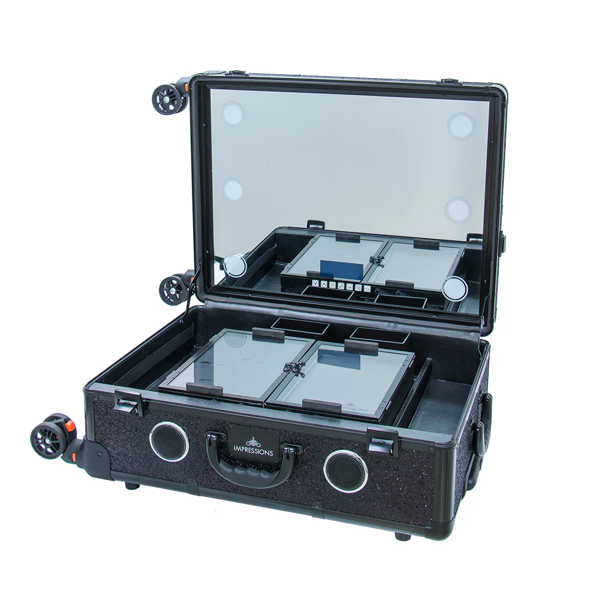 SlayCase® Pro Lux Vanity Travel Train Case - Image 7