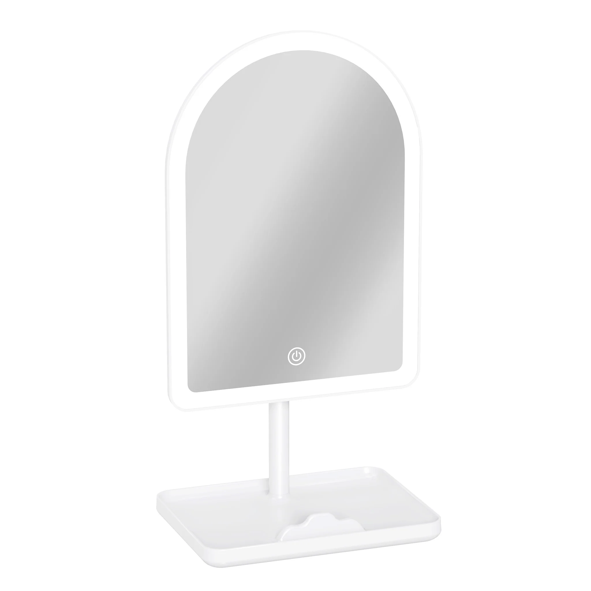 SLAYssentials Arch Tri-Tone LED Tabletop Makeup Mirror - Image 2
