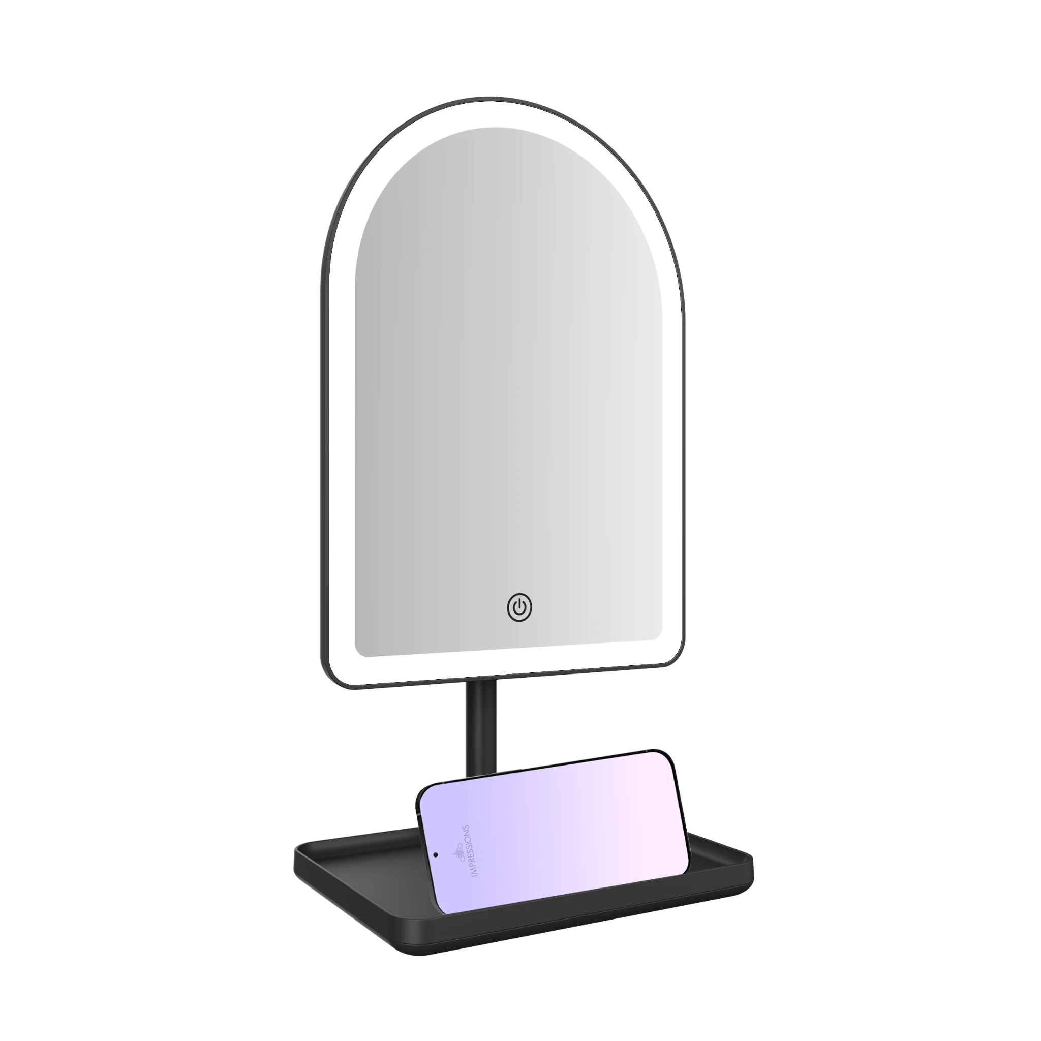 SLAYssentials Arch Tri-Tone LED Tabletop Makeup Mirror - Image 8