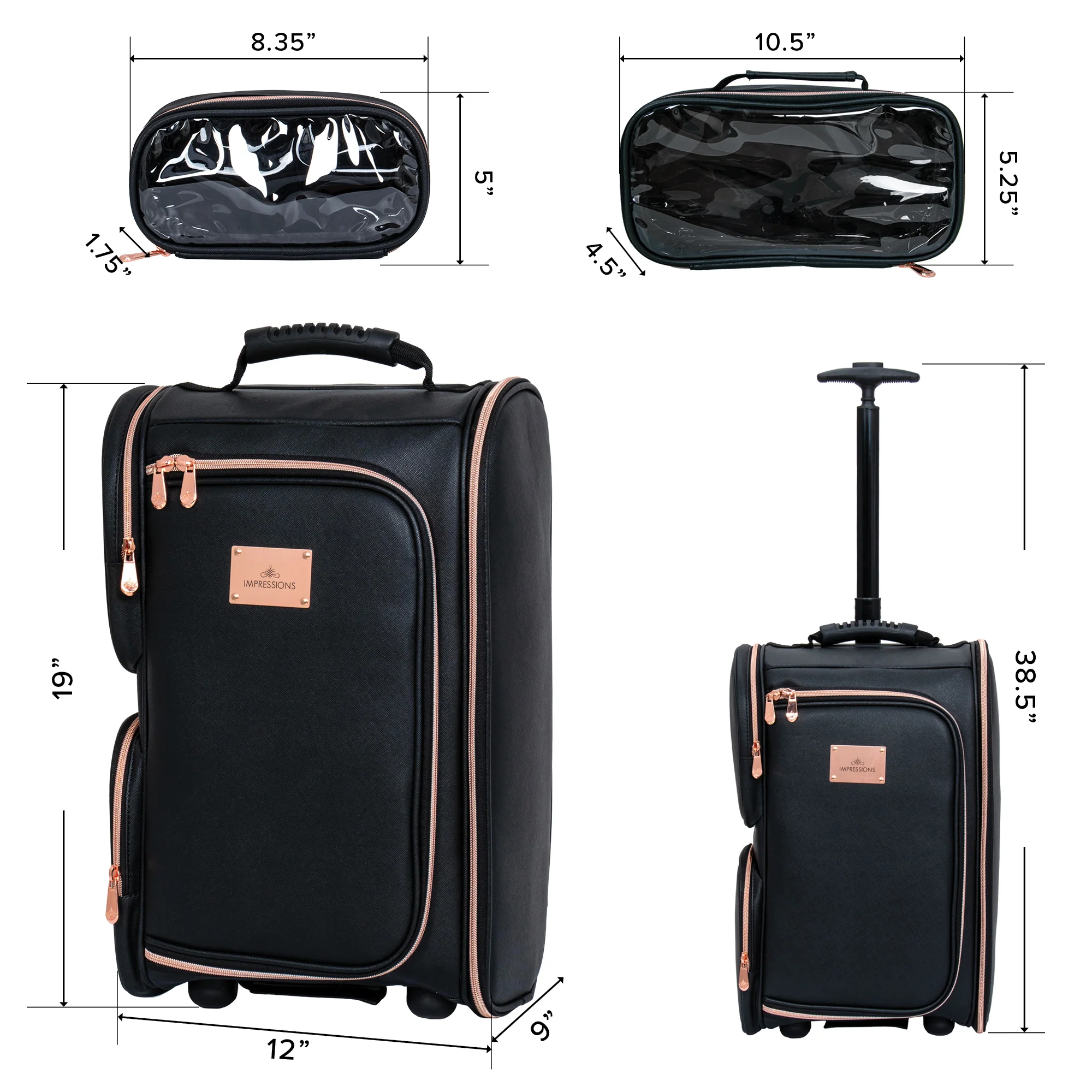 SLAYssentials CONVERTIBLE Travel Organizer Makeup Case - Image 7