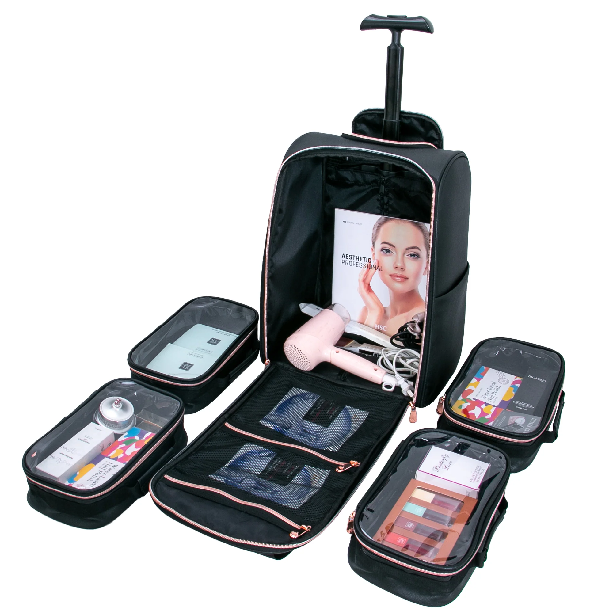 SLAYssentials LUXE 18-Inch Travel Organizer Makeup Case - Image 6