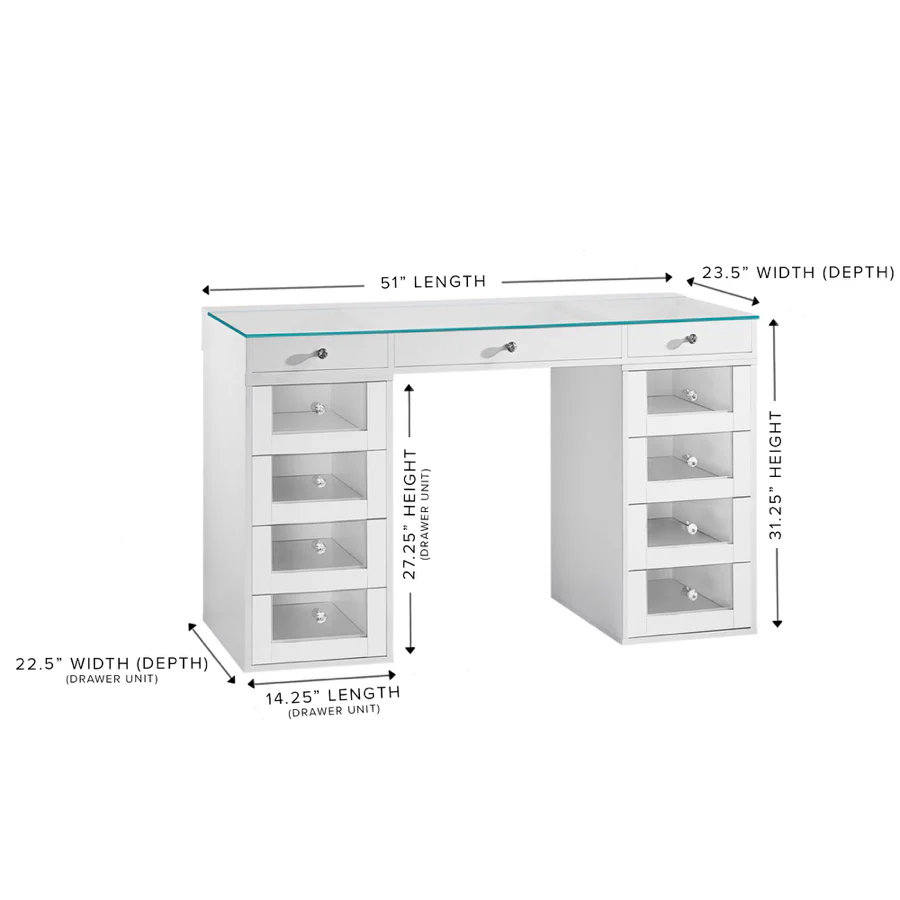 SlayStation 2.0 Glass Tabletop and 4 Drawer Units Bundle - Image 12