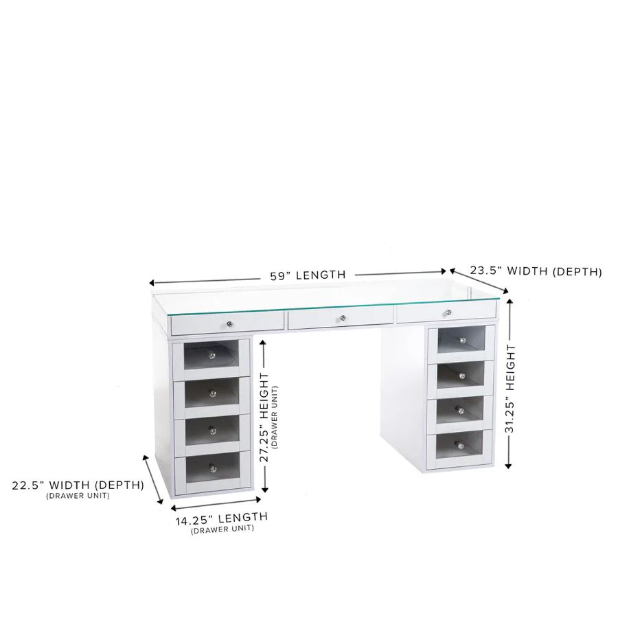 SlayStation 2.0 Glass Tabletop and 4 Drawer Units Bundle - Image 4