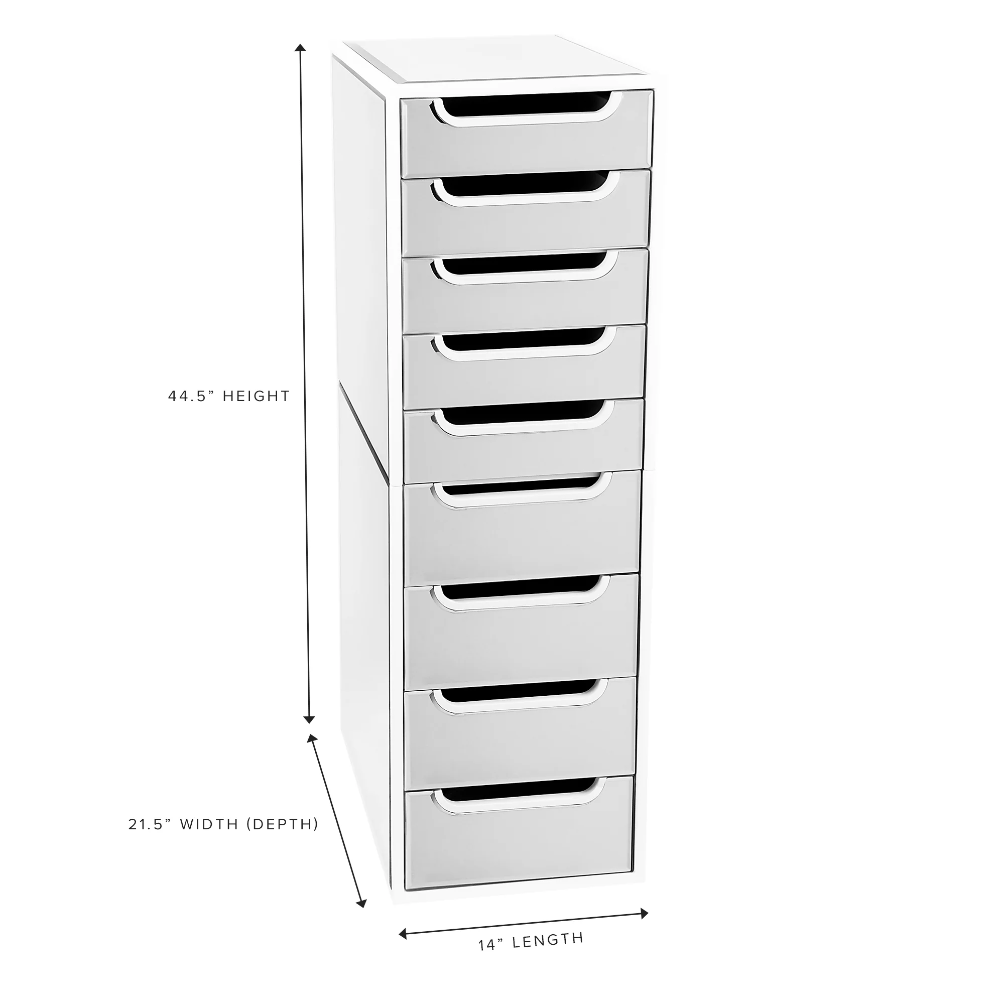 SlayStation® Aria 9-Drawers Vanity Storage Unit - Image 7
