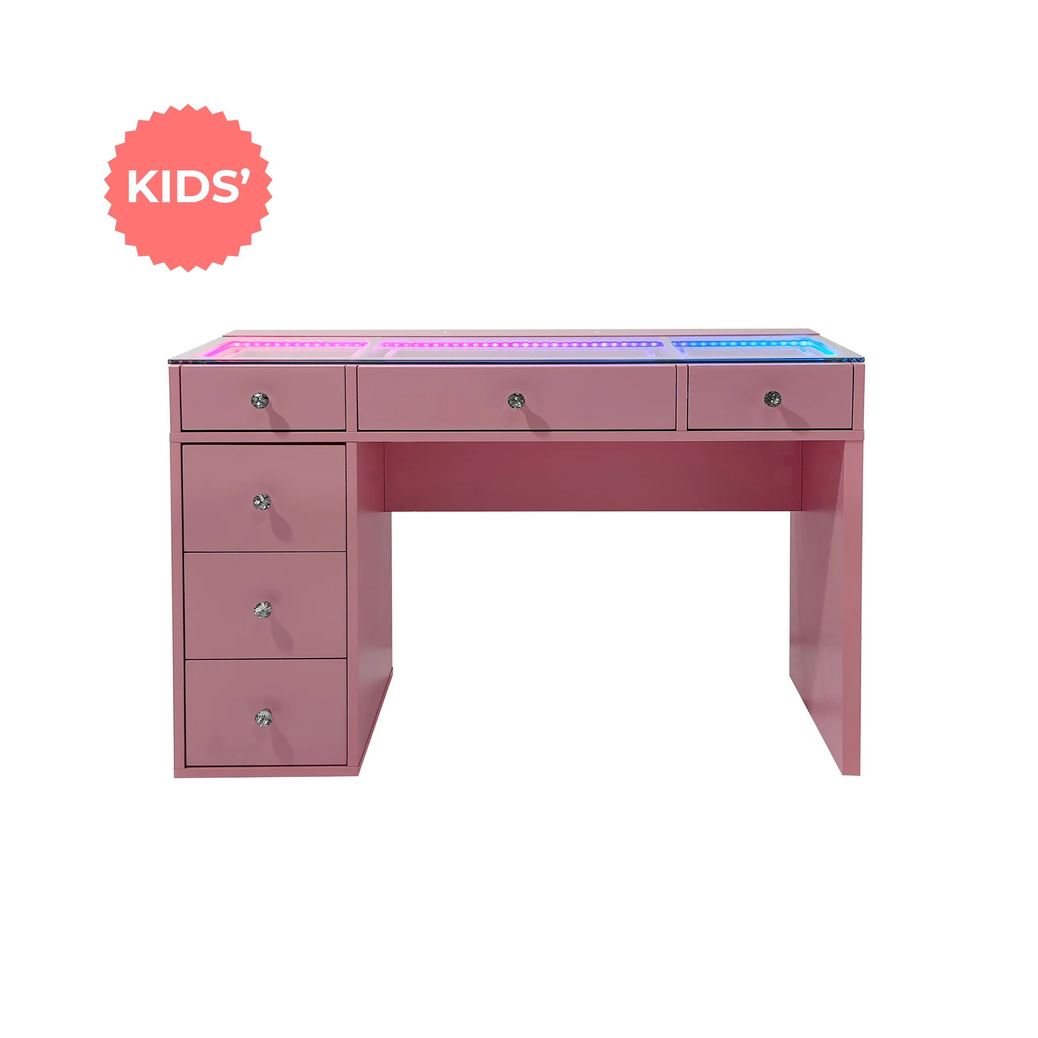 Kids' SlayStation® Charlotte Vanity Table w/ RGB Light - Image 7