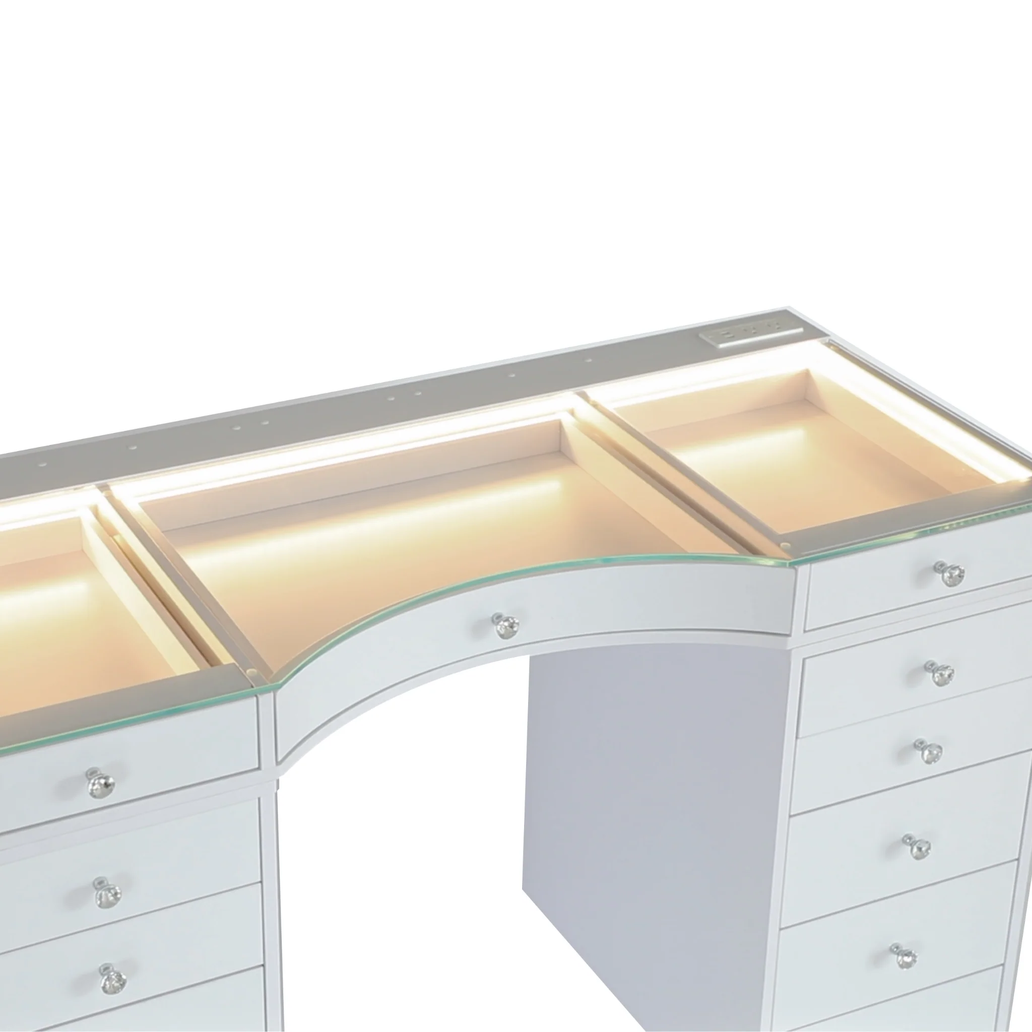 SlayStation® Concave Plus 2.0 Vanity Table w/ LED Light - Image 4