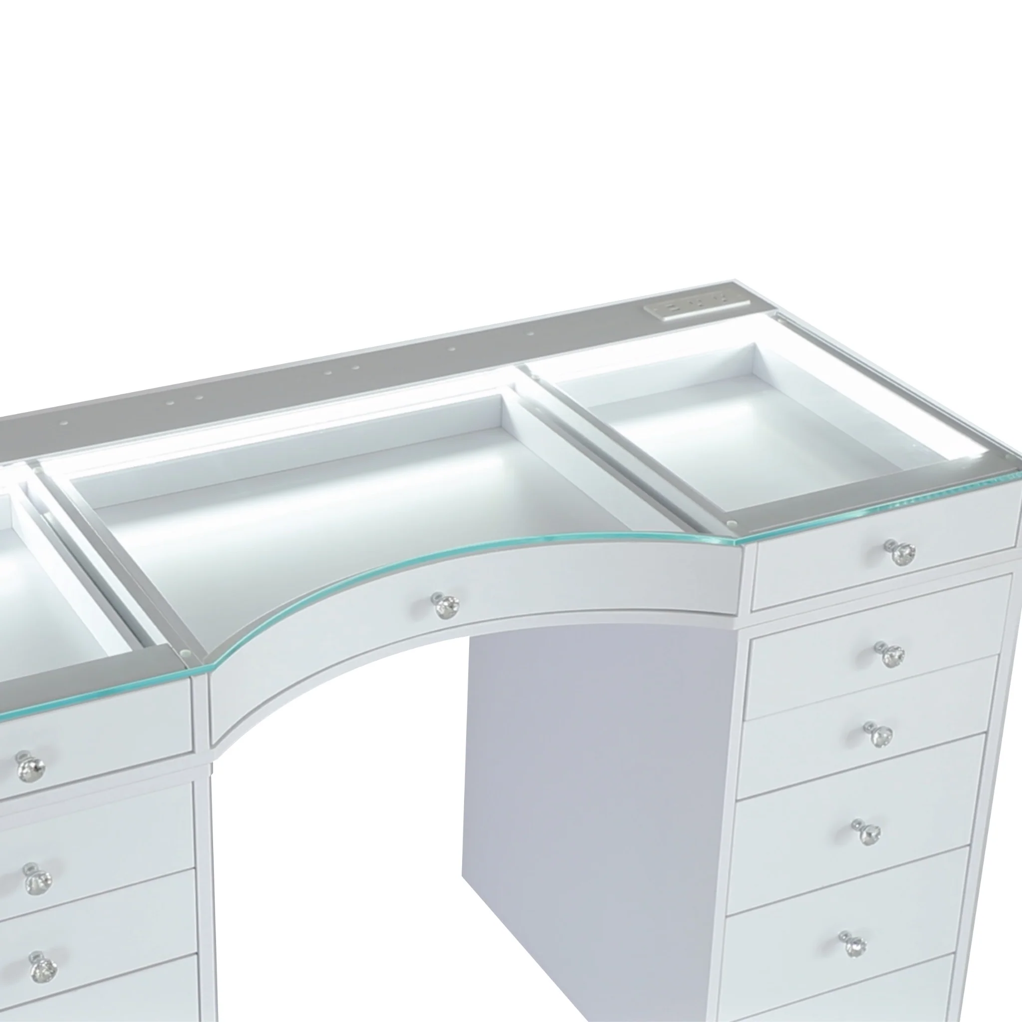 SlayStation® Concave Plus 2.0 Vanity Table w/ LED Light - Image 5