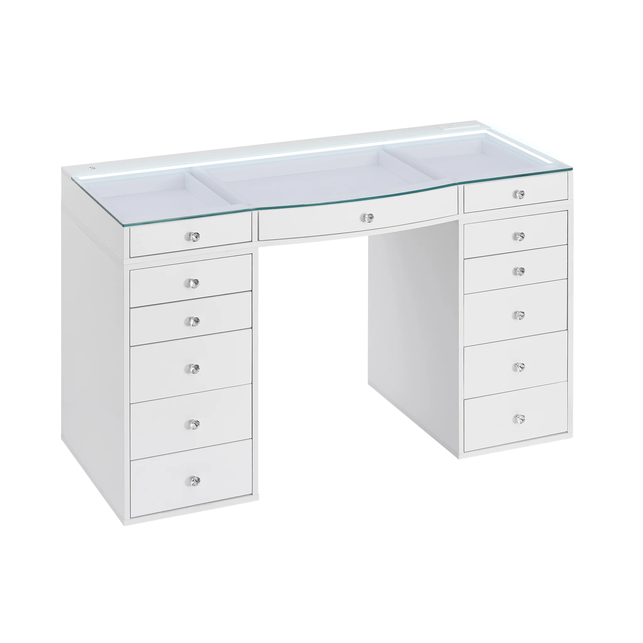 SlayStation® Contour Plus 2.0 Vanity Table w/ LED Light - Image 3