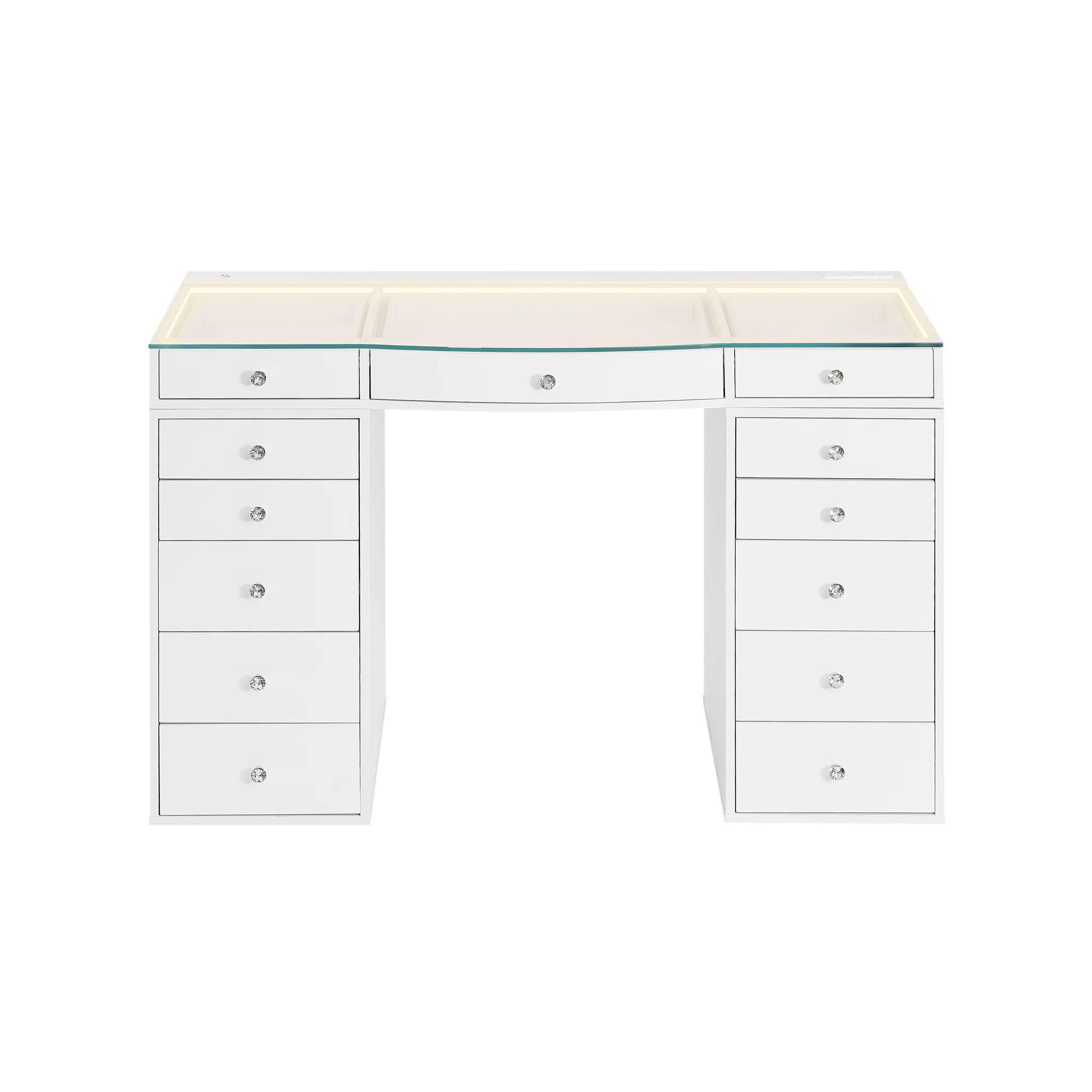 SlayStation® Contour Plus 2.0 Vanity Table w/ LED Light - Image 7