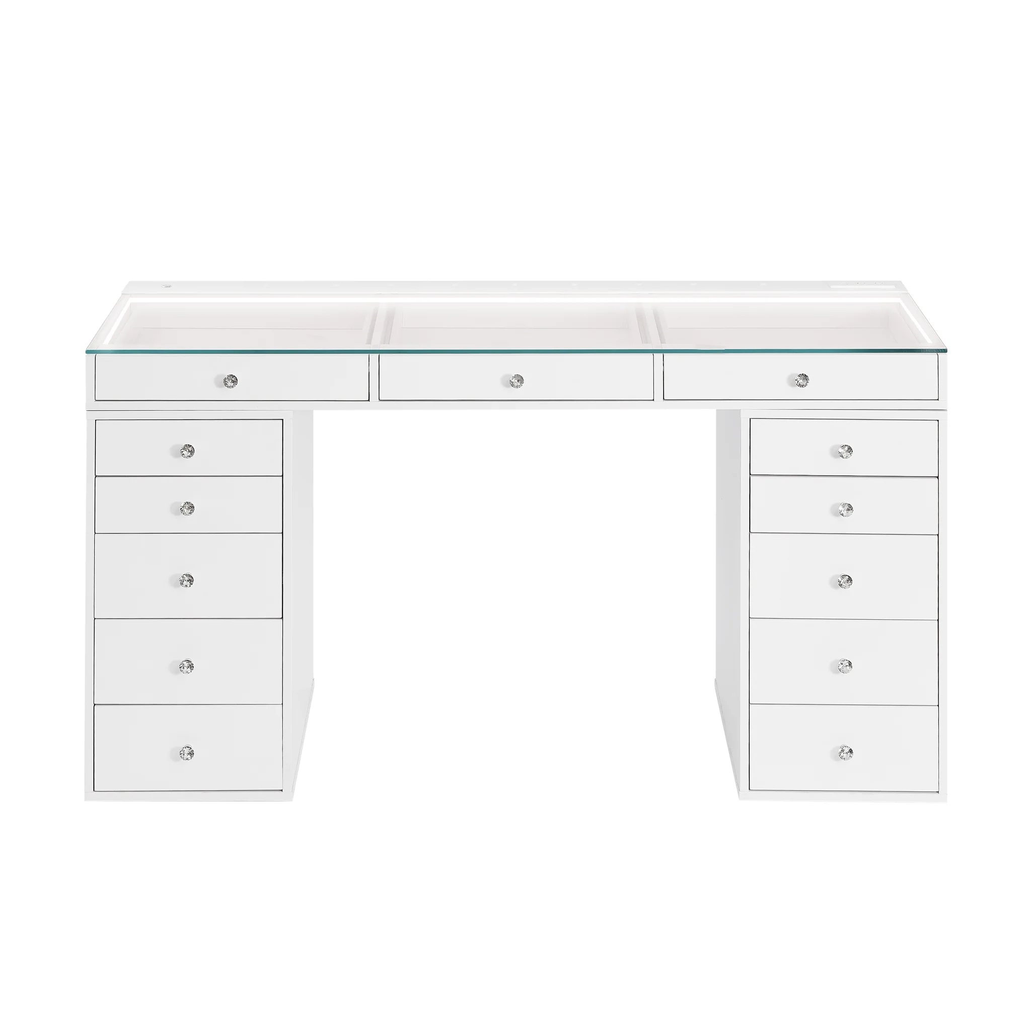 SlayStation® Lumina Pro 2.0 Vanity Table w/ LED Light - Image 10