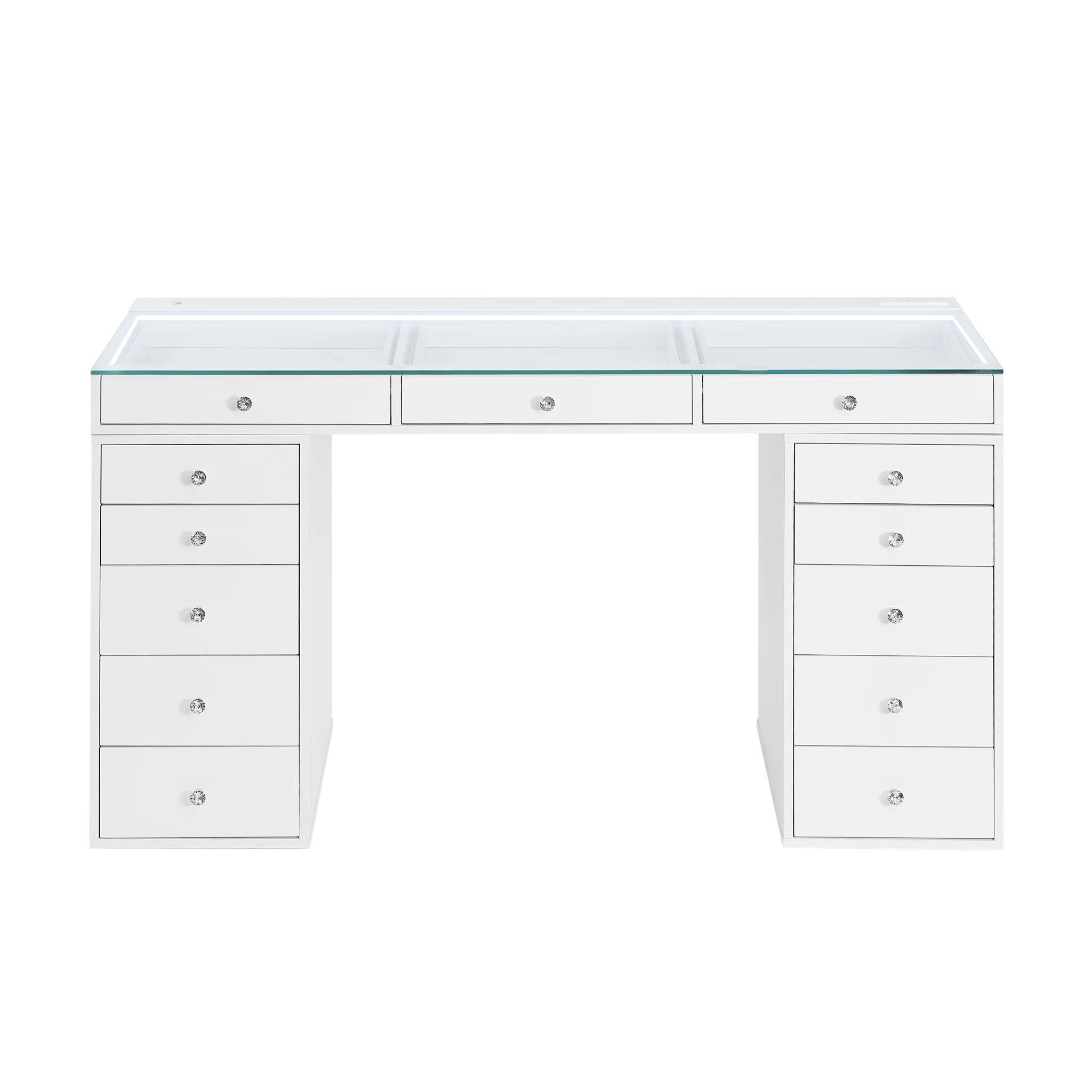 SlayStation® Lumina Pro 2.0 Vanity Table w/ LED Light - Image 8