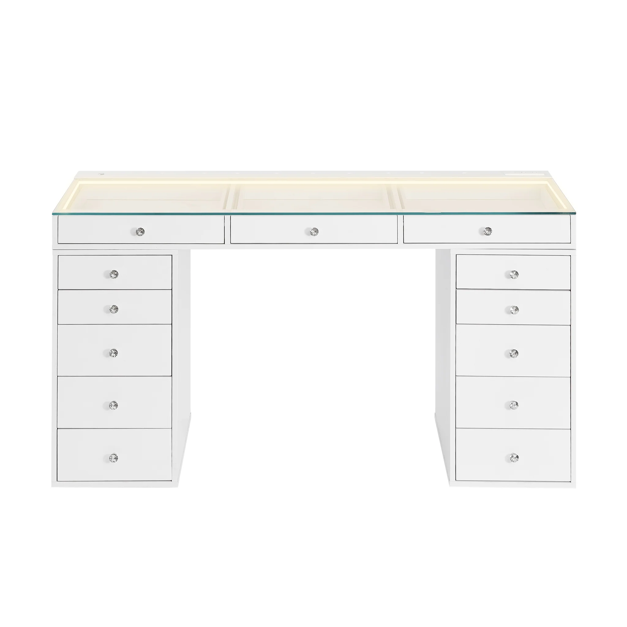 SlayStation® Lumina Pro 2.0 Vanity Table w/ LED Light - Image 9