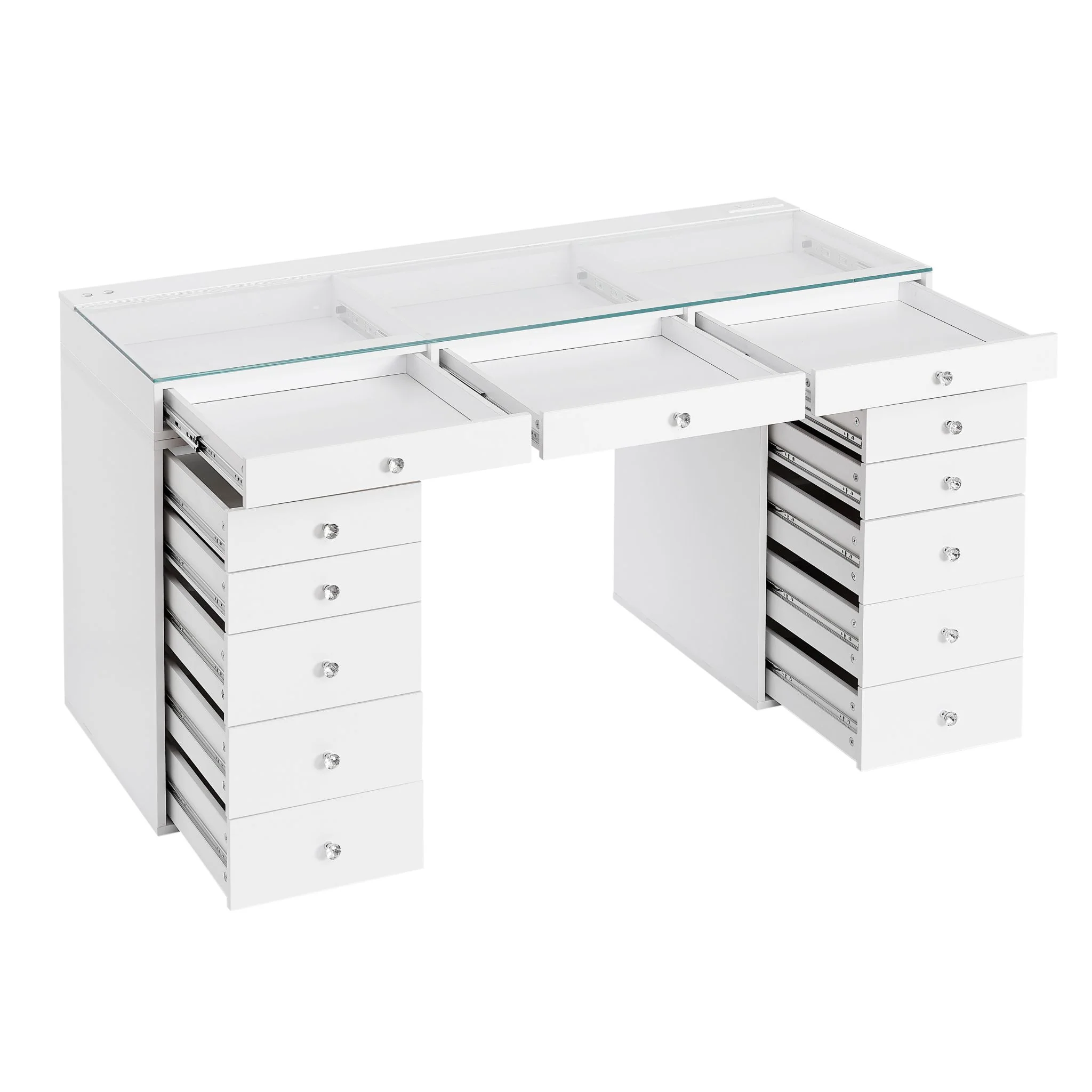 SlayStation® Lumina Pro 2.0 Vanity Table w/ RGB Light - Image 3