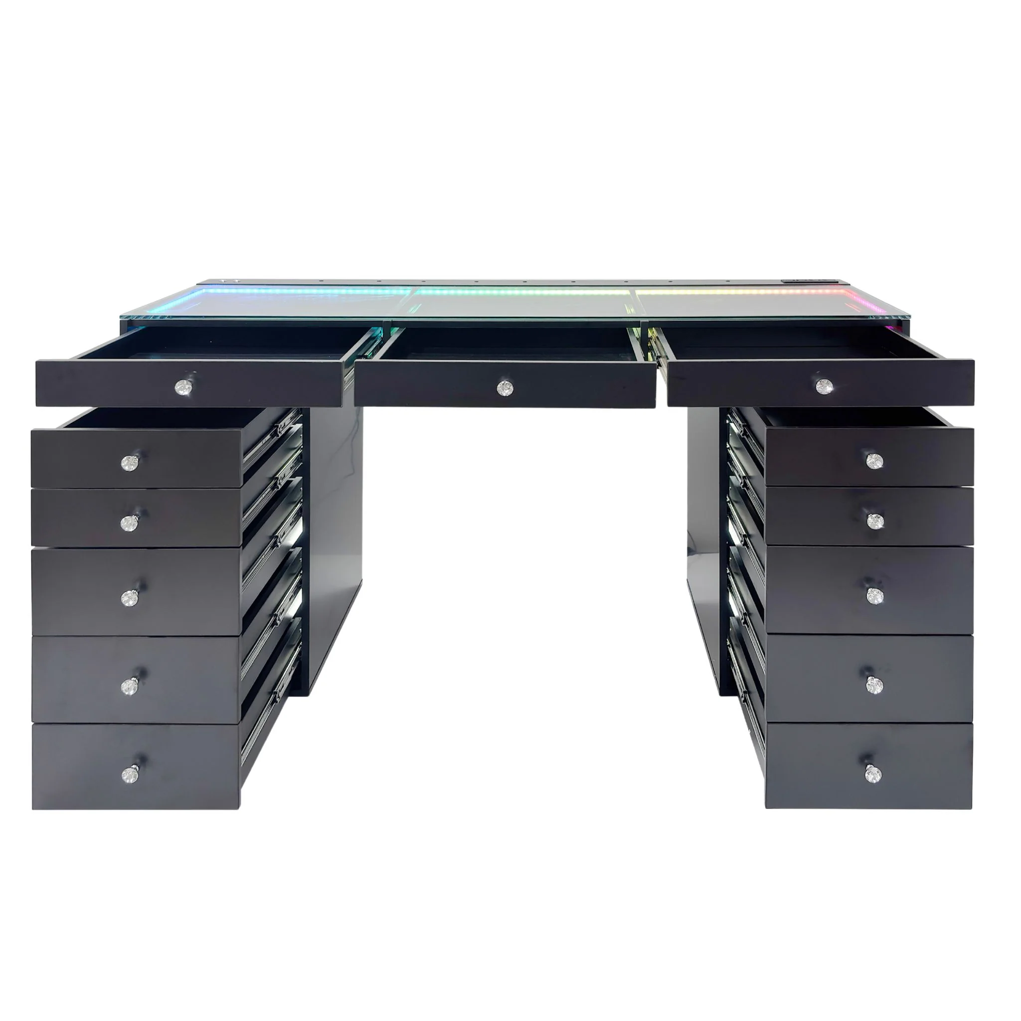 SlayStation® Lumina Pro 2.0 Vanity Table w/ RGB Light - Image 9