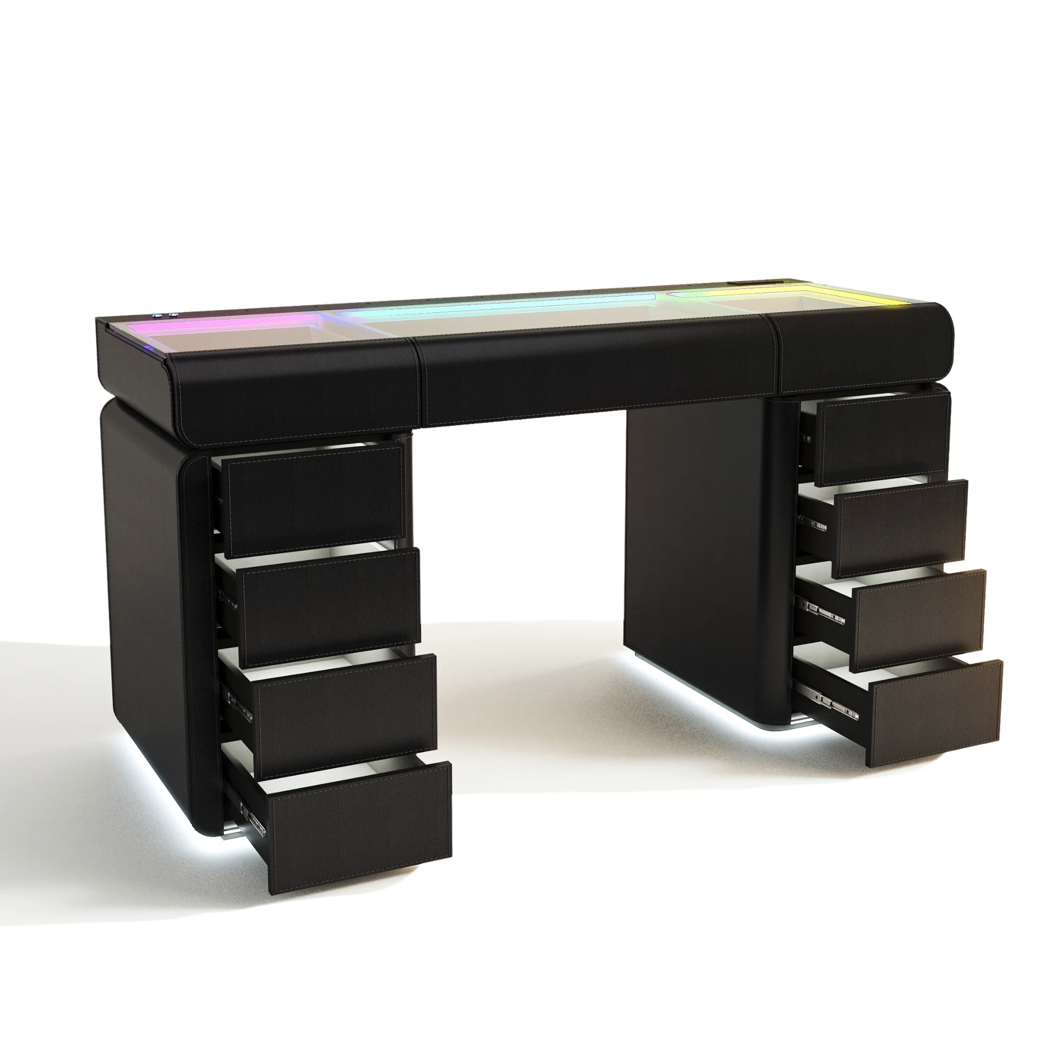 SlayStation® Palazzo Premium Vanity Table w/ RGB Light - Image 4