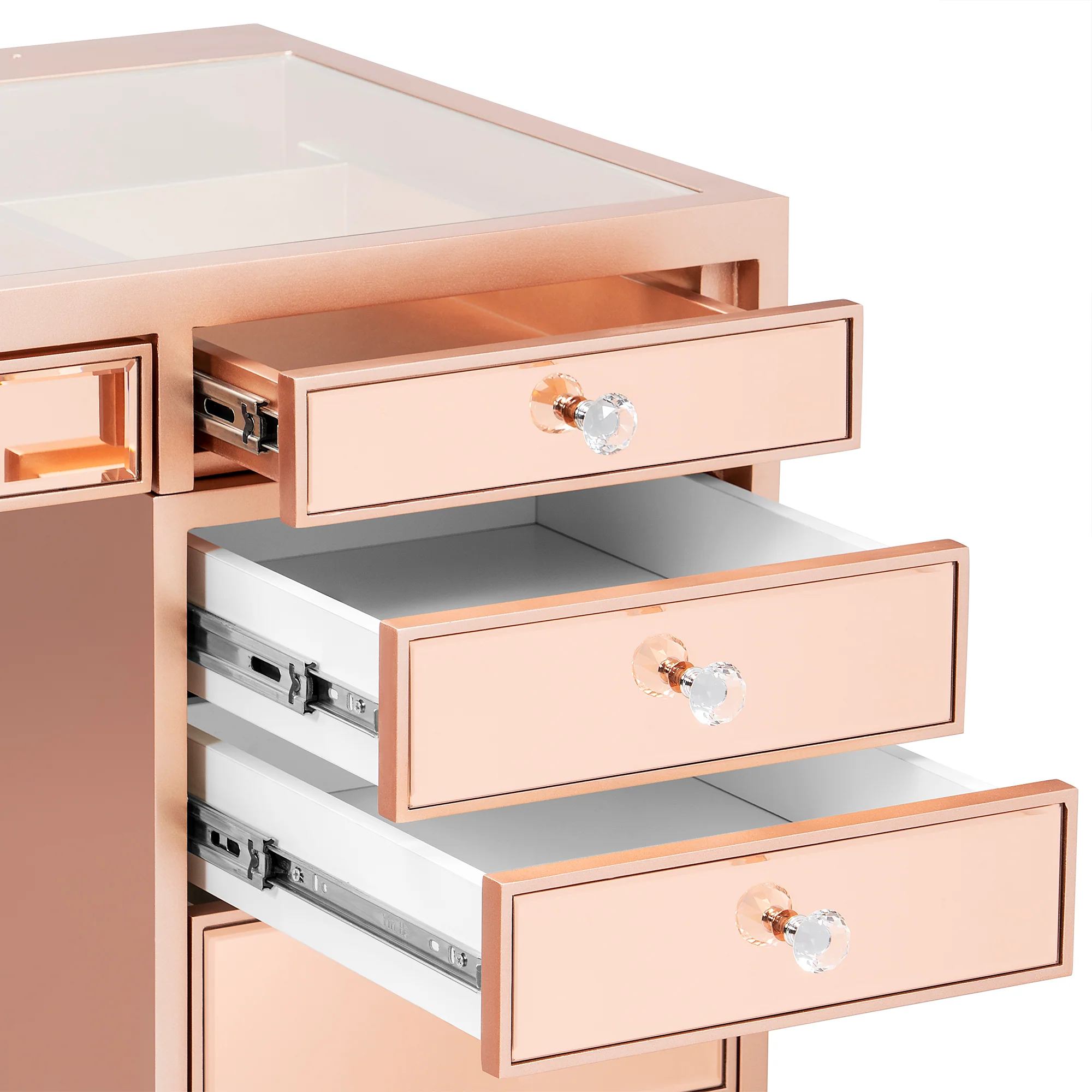 SlayStation® Plus Premium Mirrored Vanity Table - Image 13
