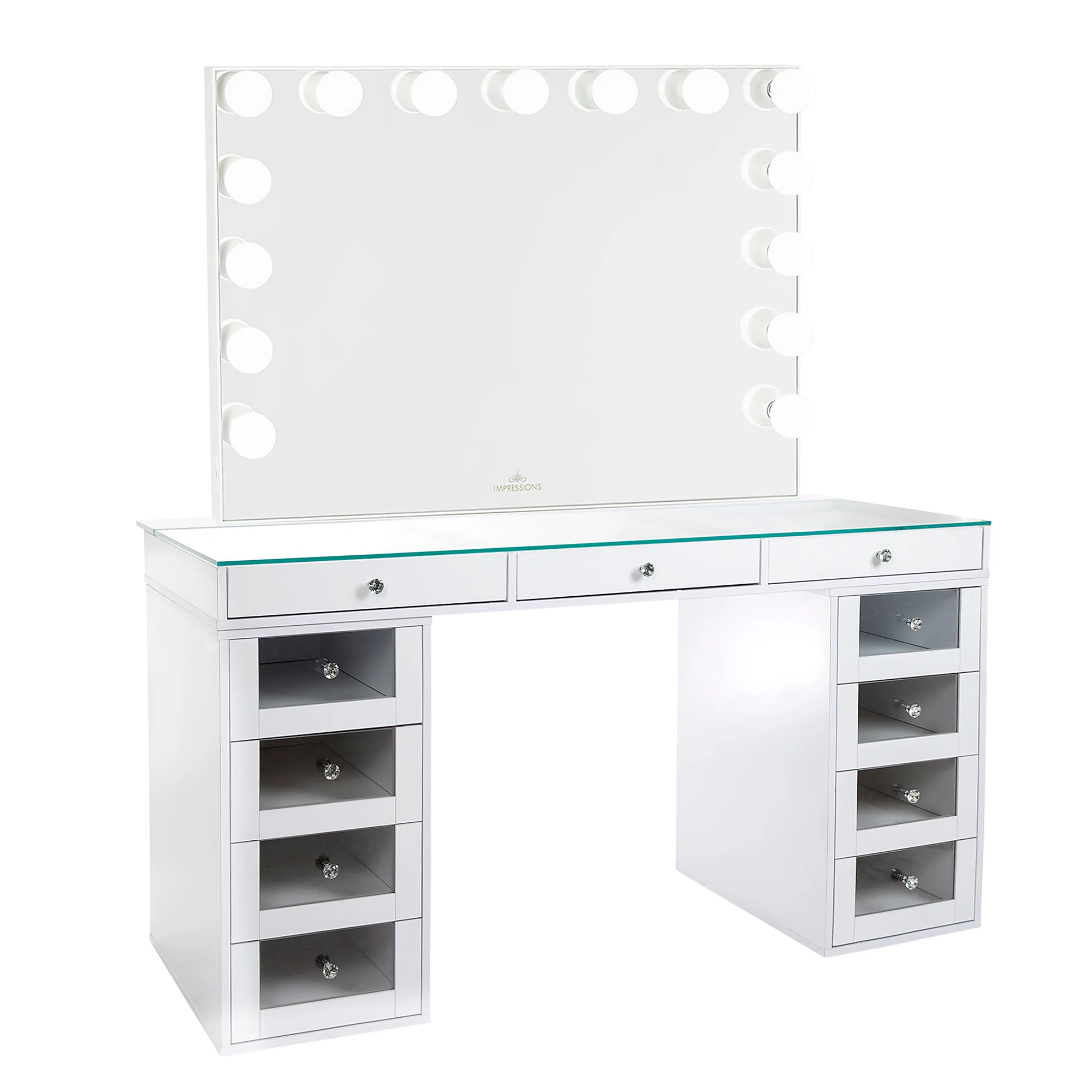 SlayStation® Pro 2.0 Tabletop + Vanity Mirror + 4 Drawer Units Bundle - Image 4