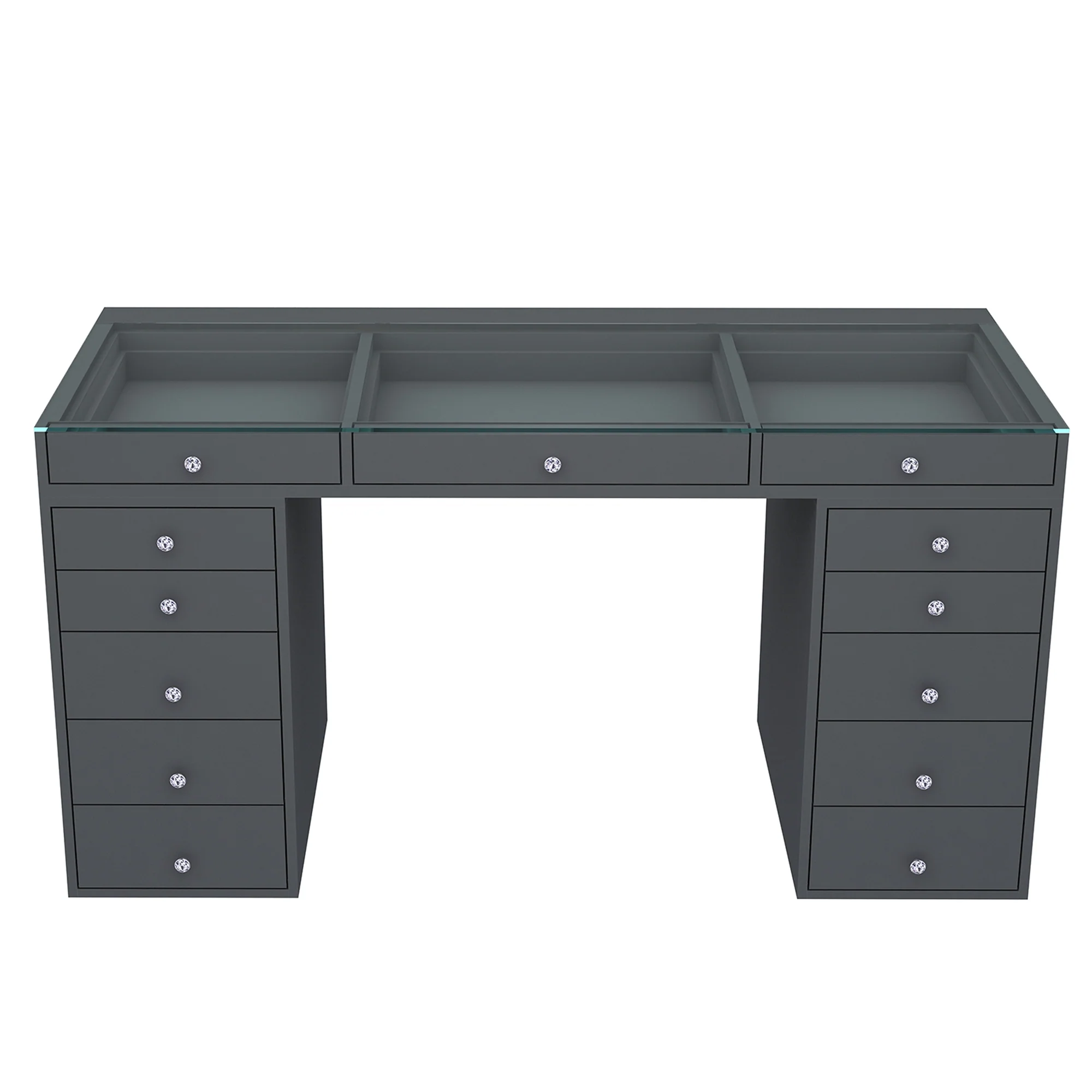 SlayStation® Pro 2.0 Tabletop + Vanity Mirror + 5 Drawer Units Bundle - Image 33