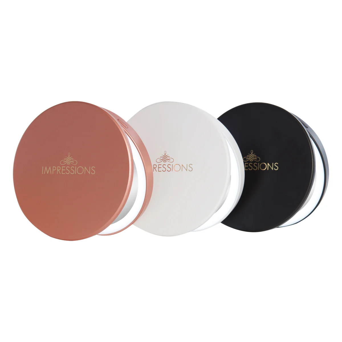 Solar Qi Wireless Charging Base LED Compact Mirror - Image 10