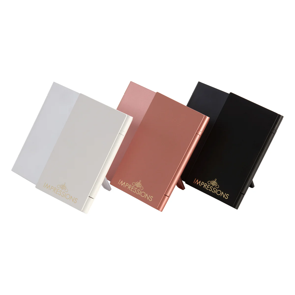 Nova Wireless Charging LED Trifold Compact Mirror - Image 6