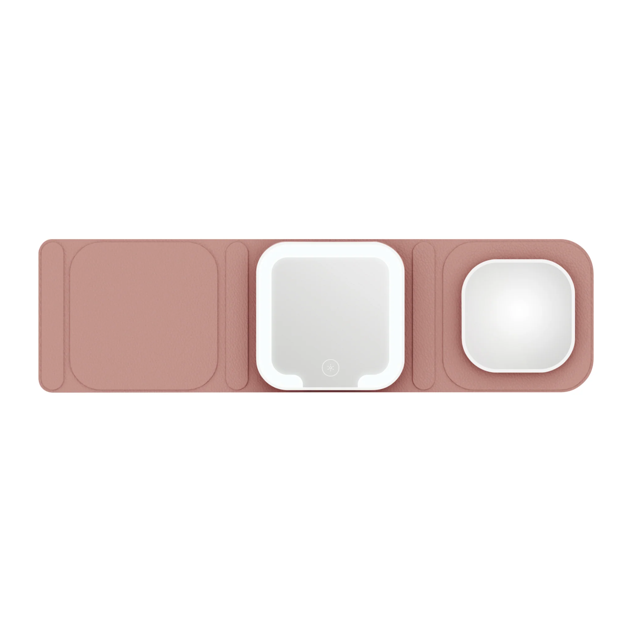 Snap Folio LED Travel Mirror + Magnification - Image 3