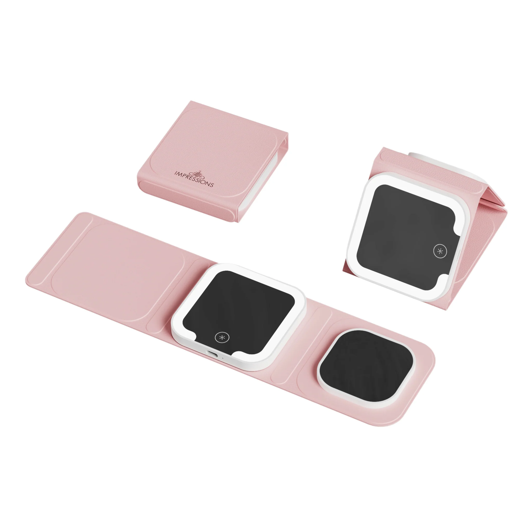 Snap Folio LED Travel Mirror + Magnification - Image 6