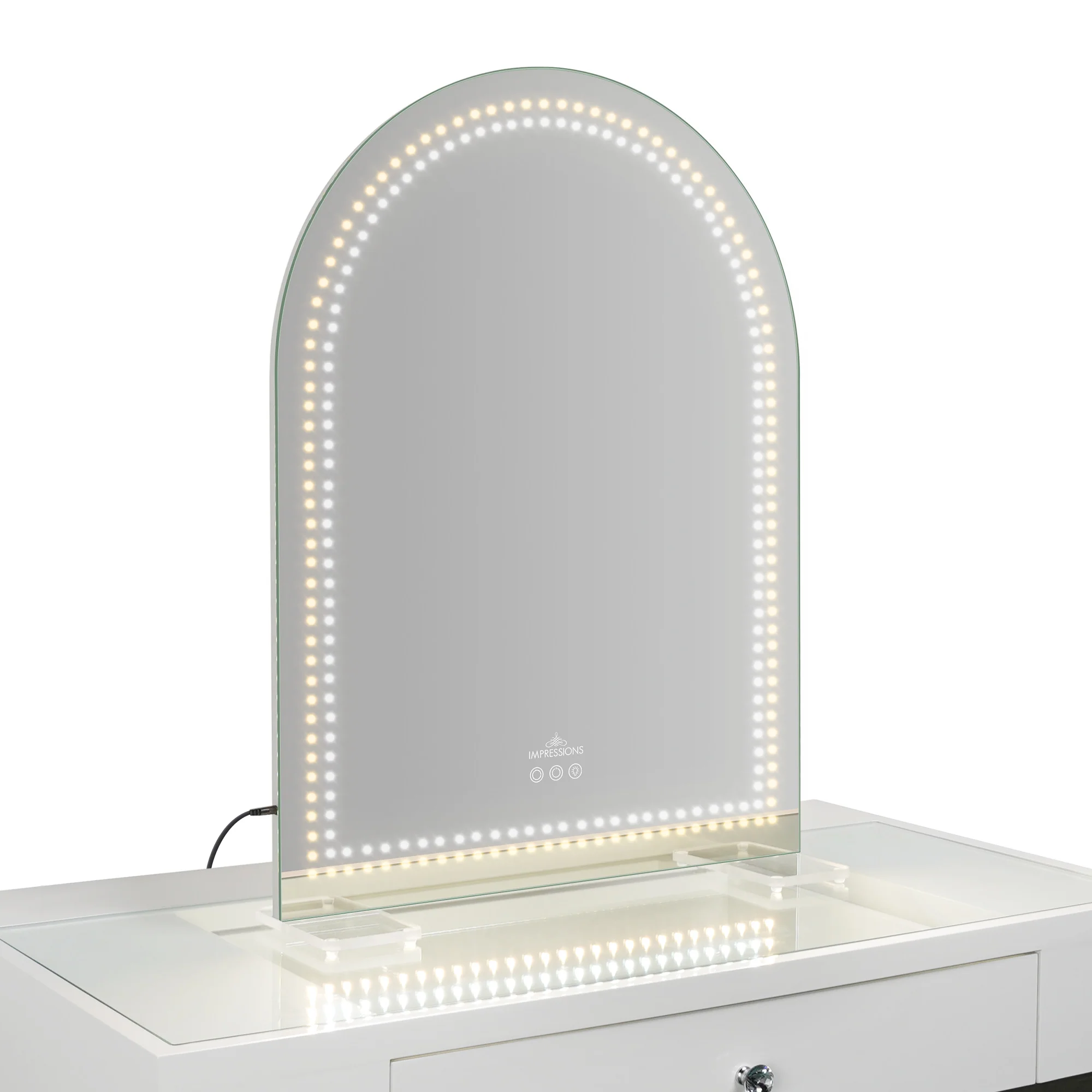 Stage Lite Arch Vanity Mirror - Image 3