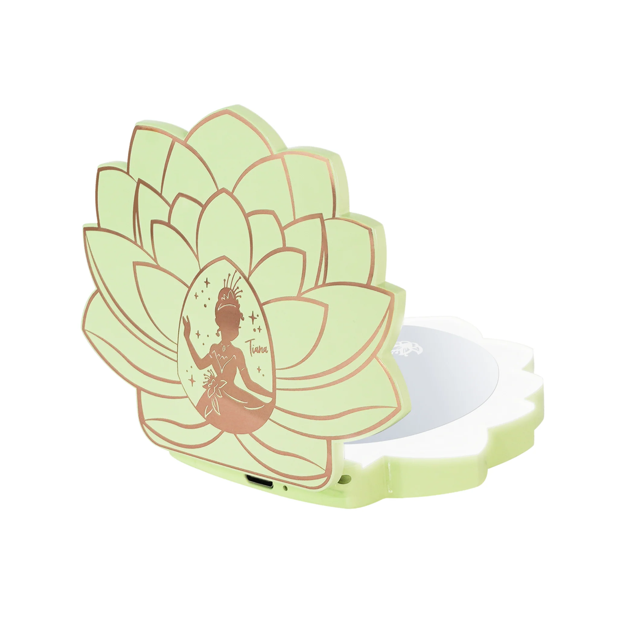 Tiana Lotus LED Compact Mirror - Image 3