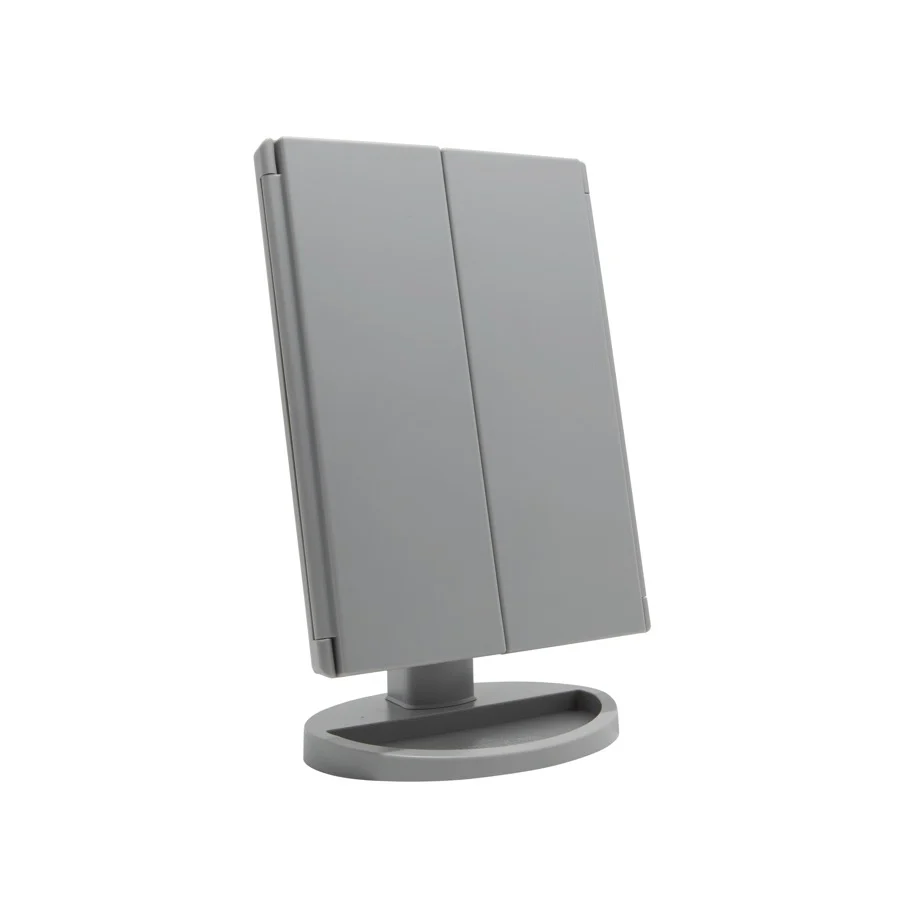 Touch Trifold Dimmable LED Makeup Mirror - Image 11