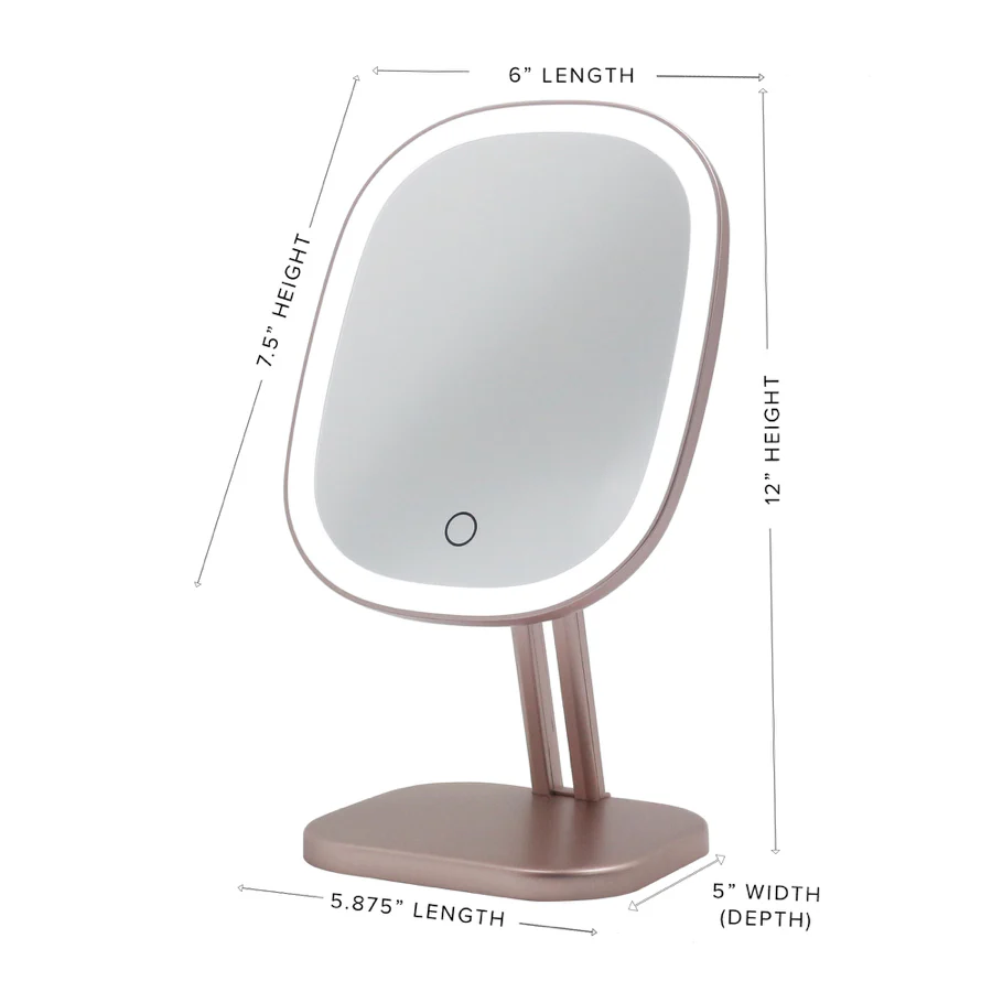 Touch Highlight LED Makeup Mirror - Image 10