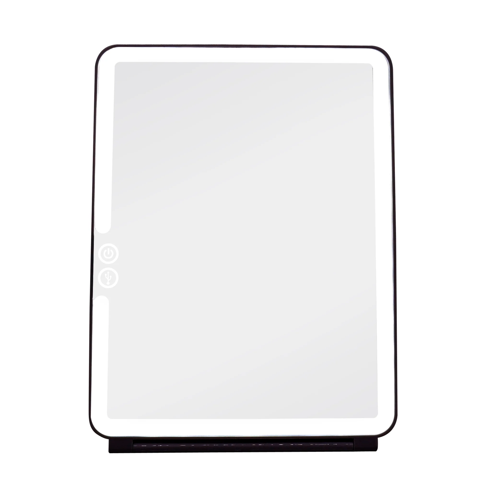 Touch Pad 2.0 Rechargeable LED Makeup Mirror with Flip Cover - Image 10